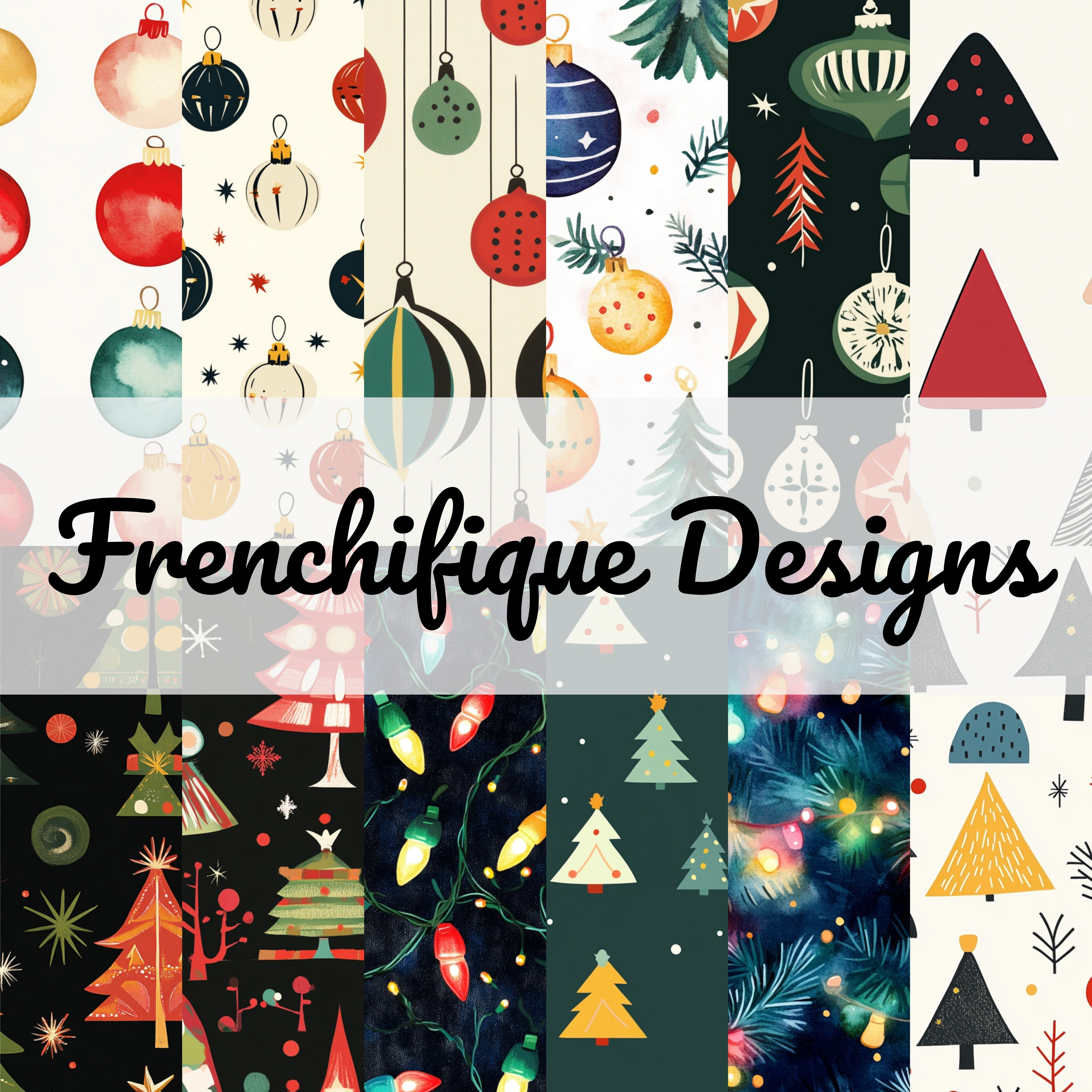 RETRO REMIX Seamless Digital Papers