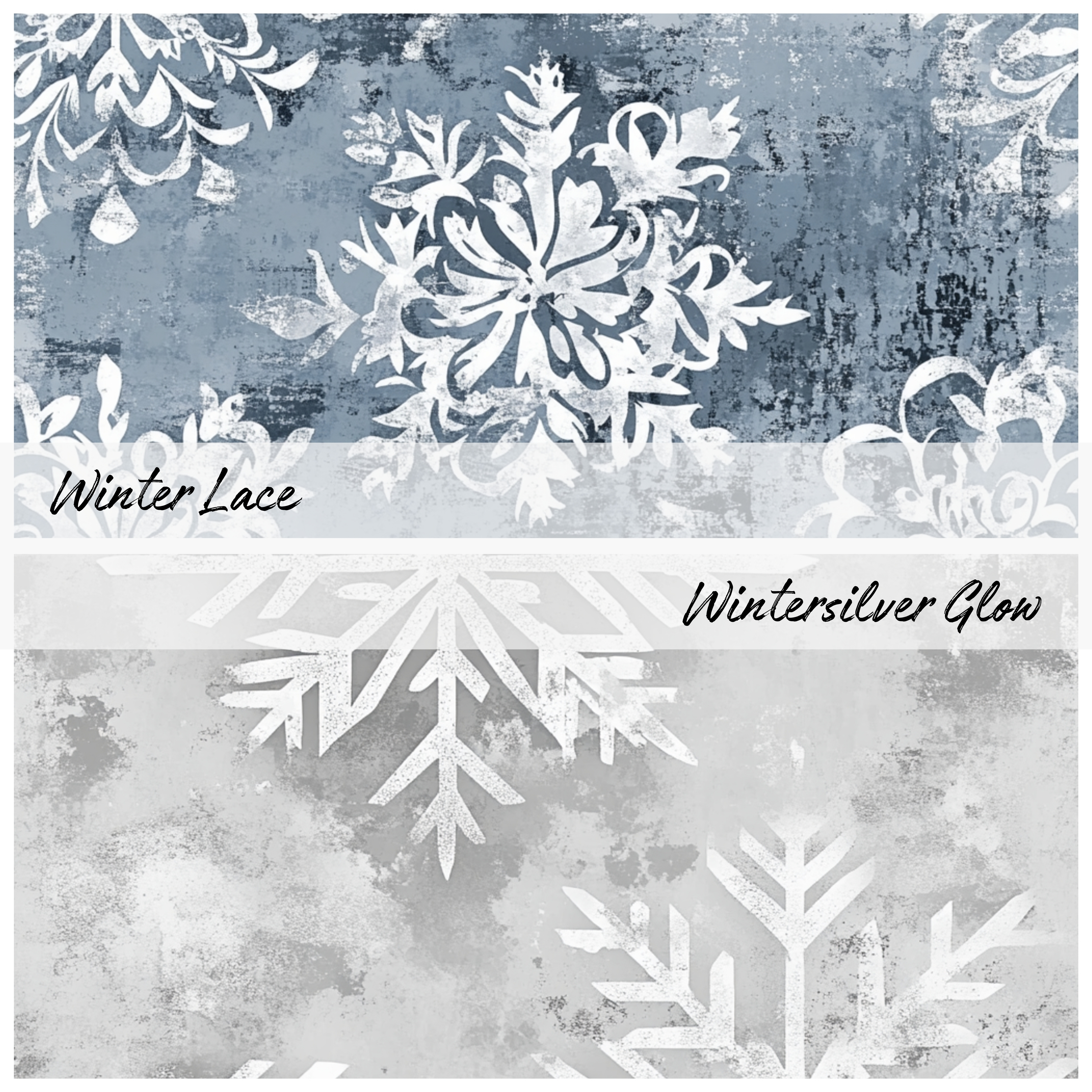 SNOWDUST SERENADES Seamless Digital Papers