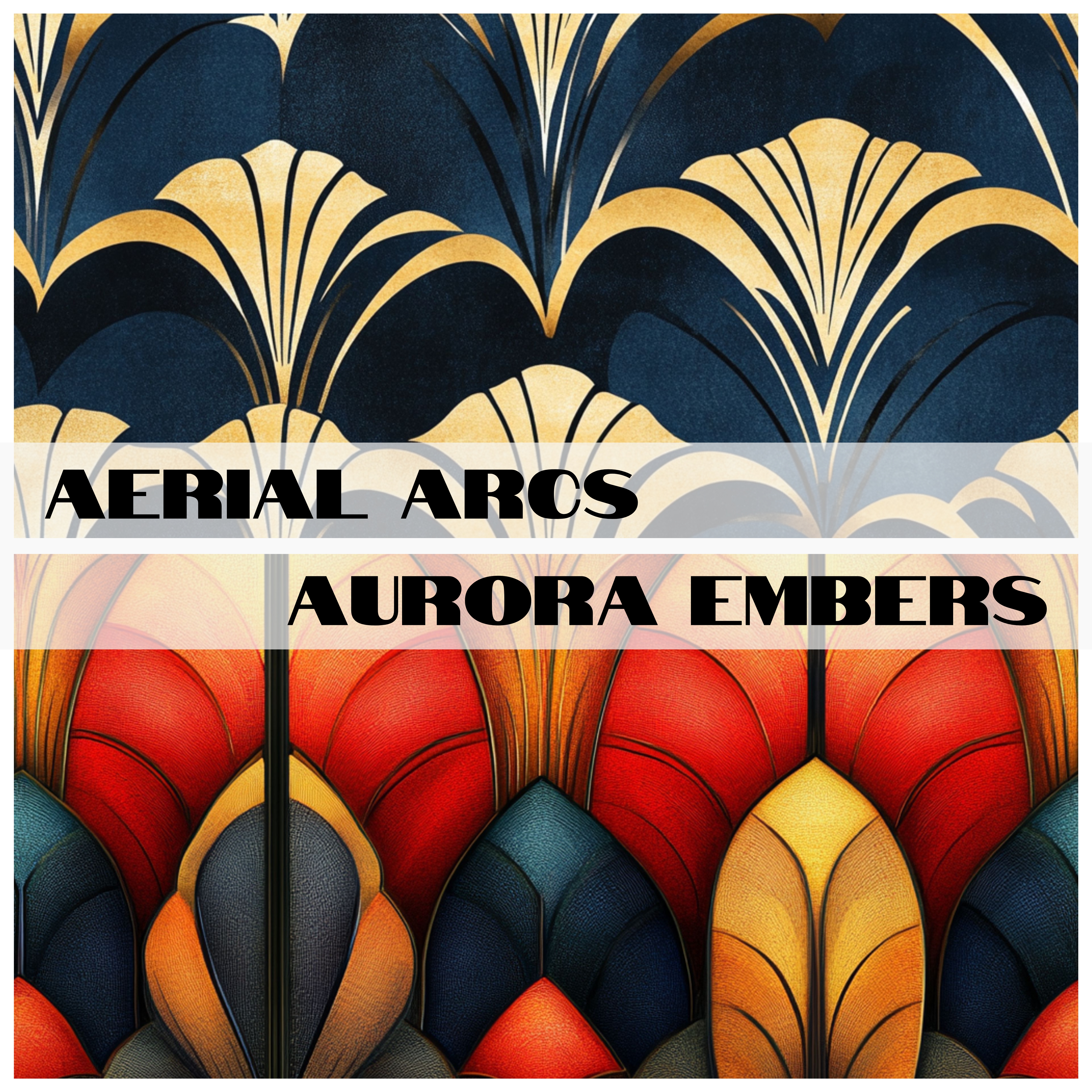 ELEMENTAL ART DECO Seamless Digital Papers