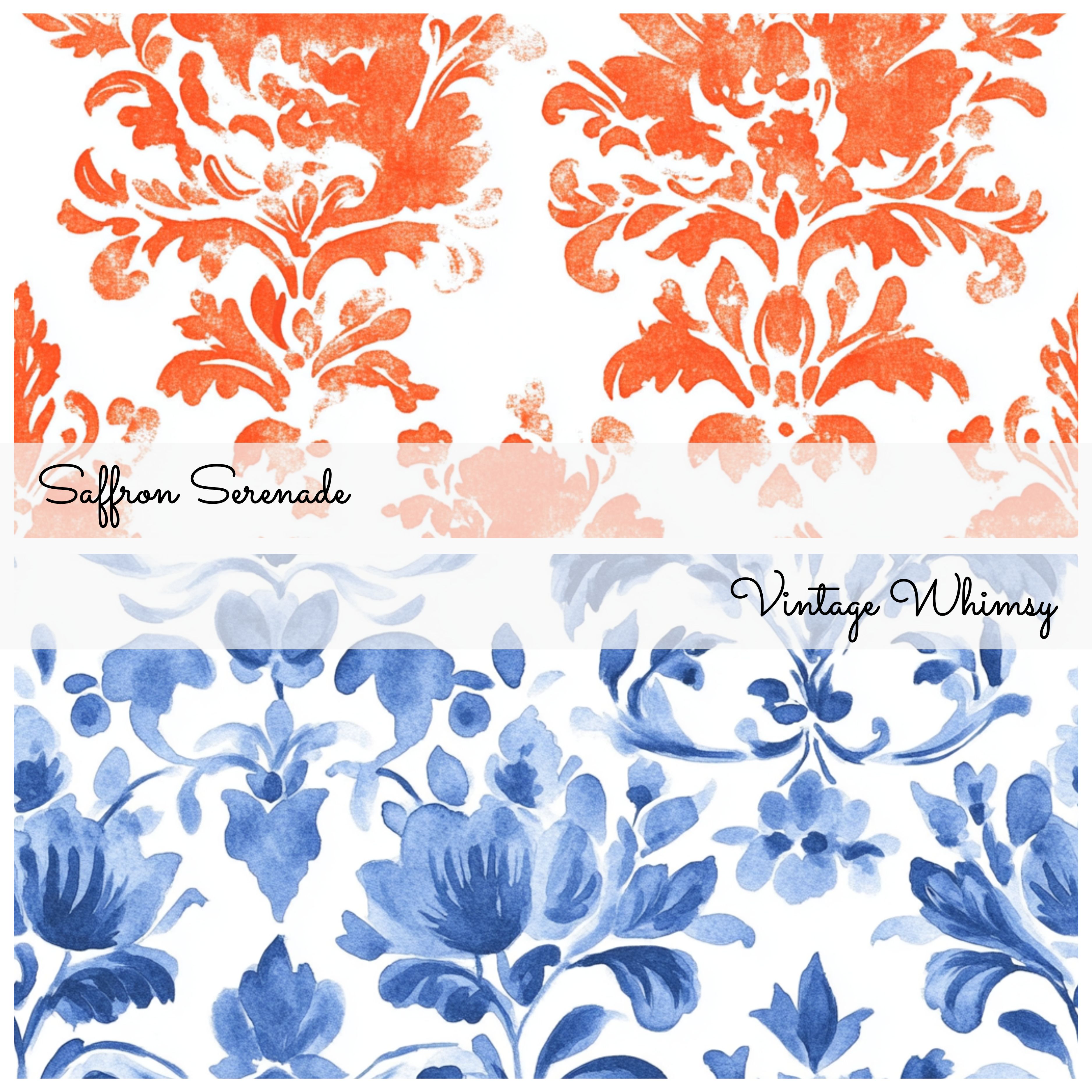GOLDEN HOUR TOILE DE JOUY Seamless Digital Papers