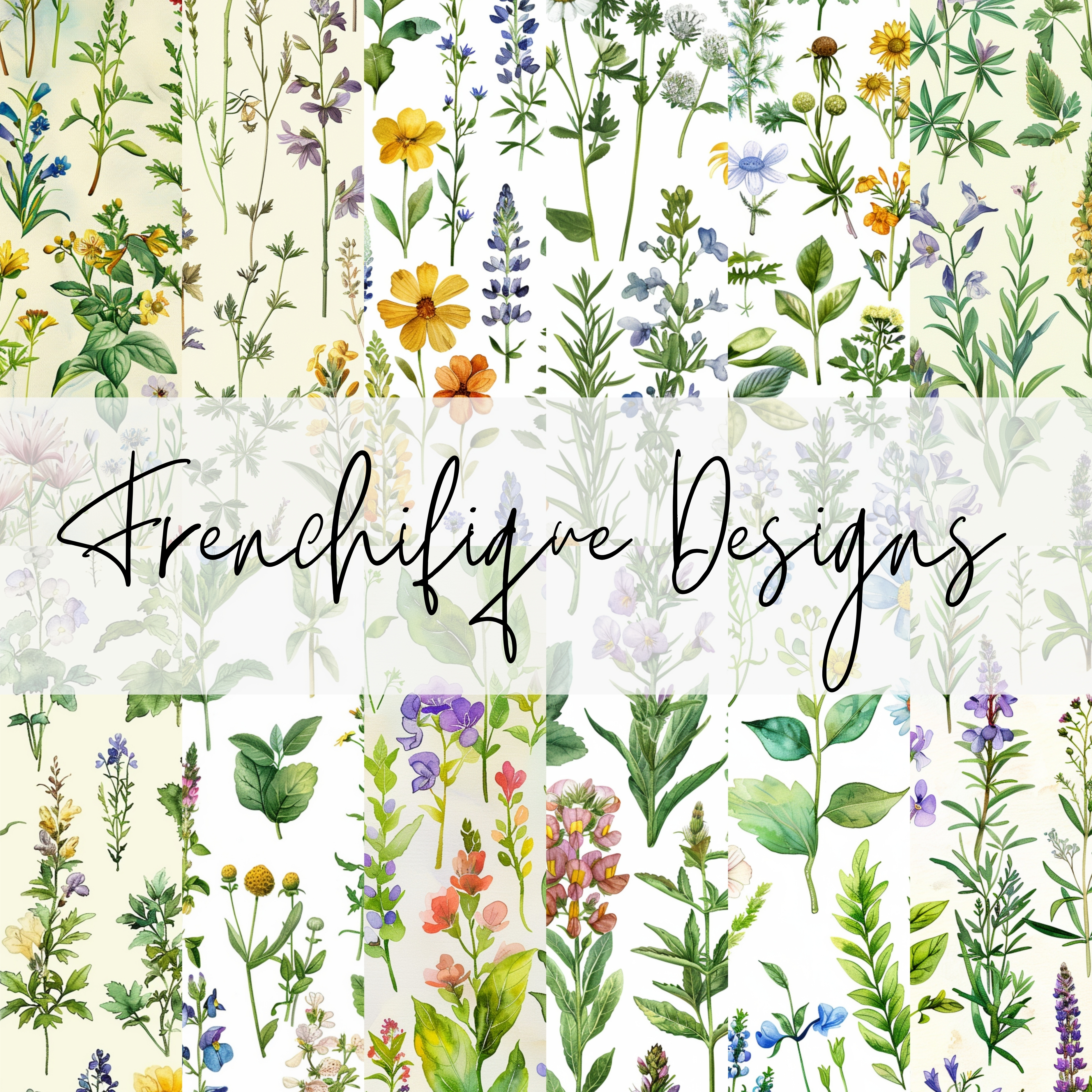 WHIMSY IN THE WILD Seamless Digital Papers