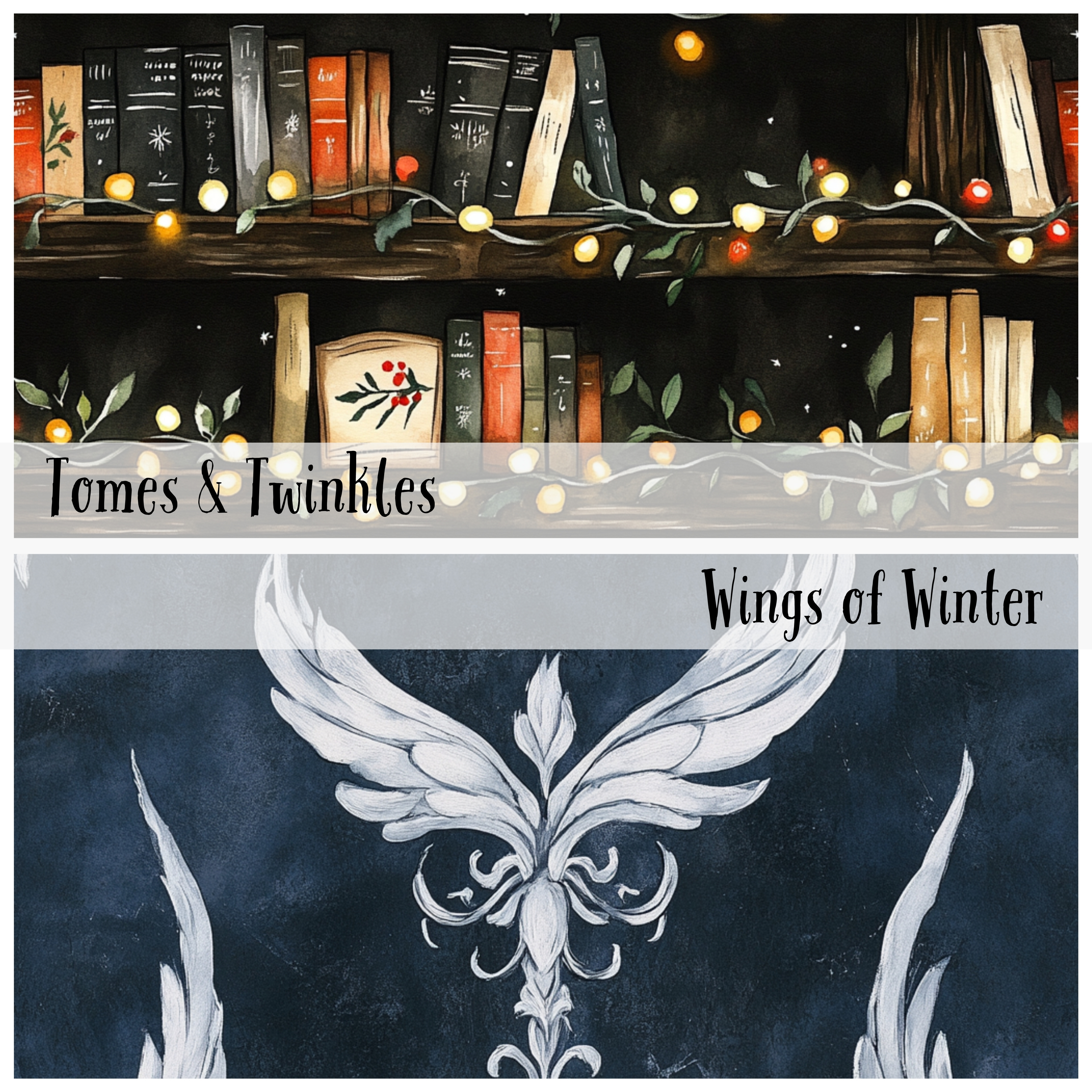 GHOSTS OF CHRISTMAS PAST Seamless Digital Papers