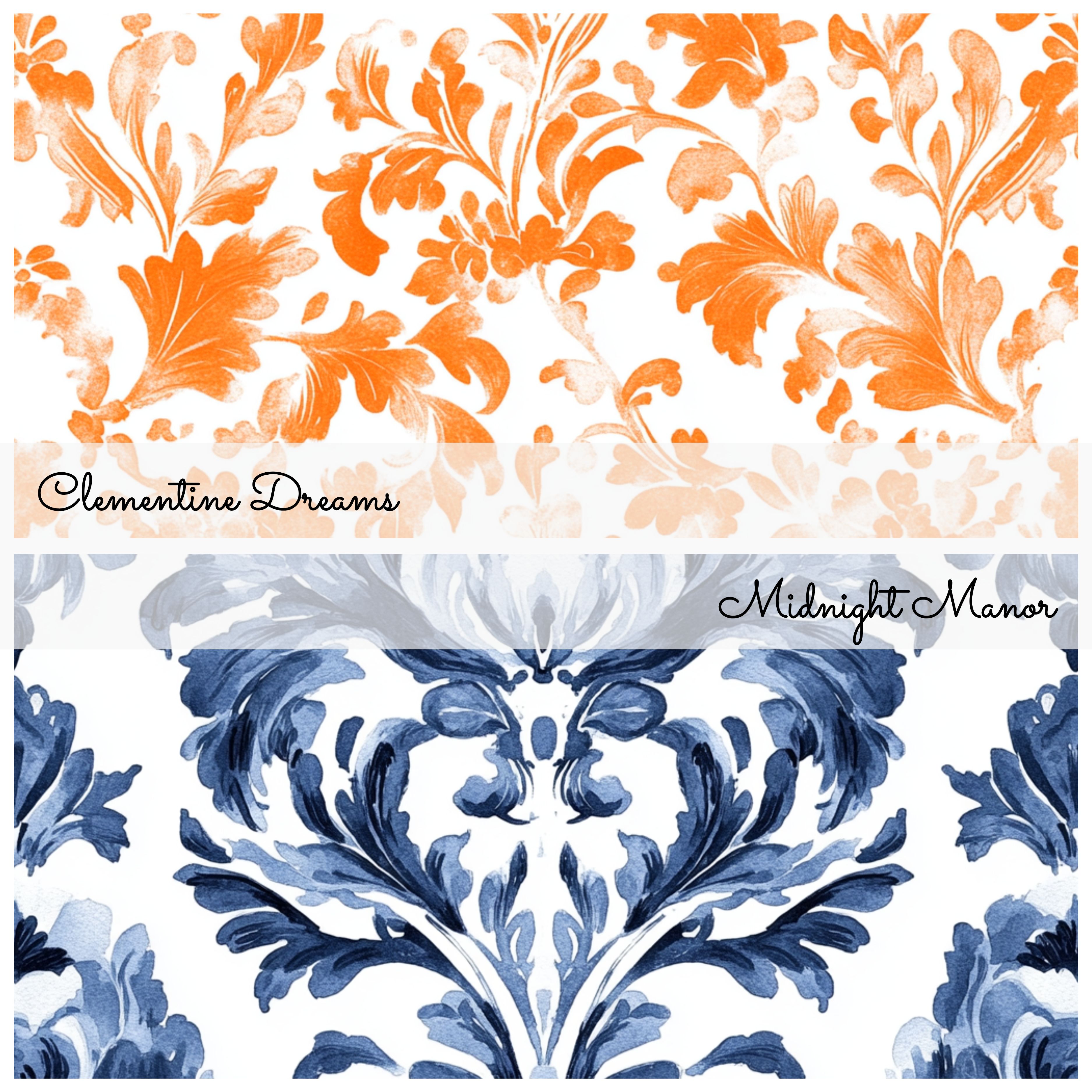 GOLDEN HOUR TOILE DE JOUY Seamless Digital Papers