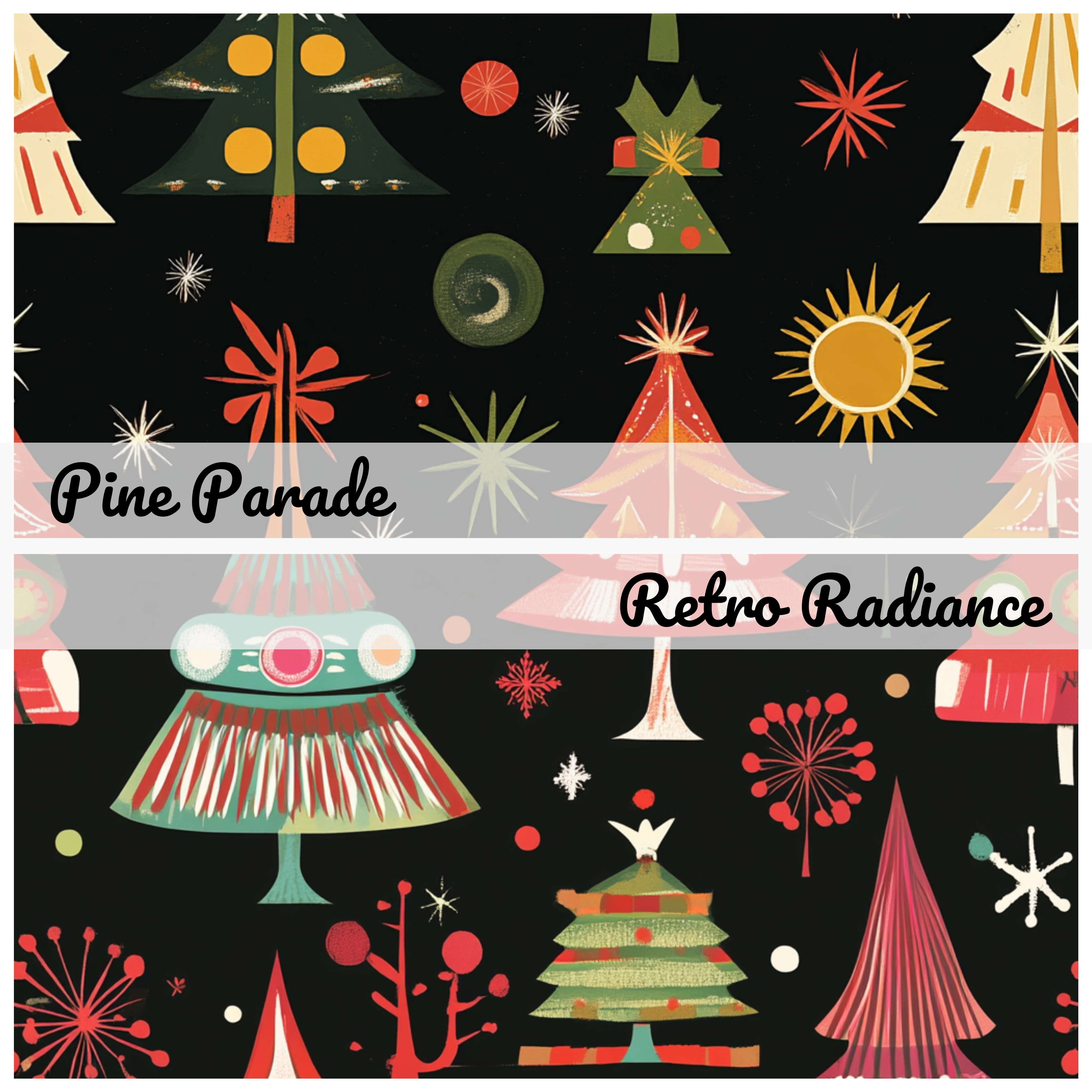 RETRO REMIX Seamless Digital Papers