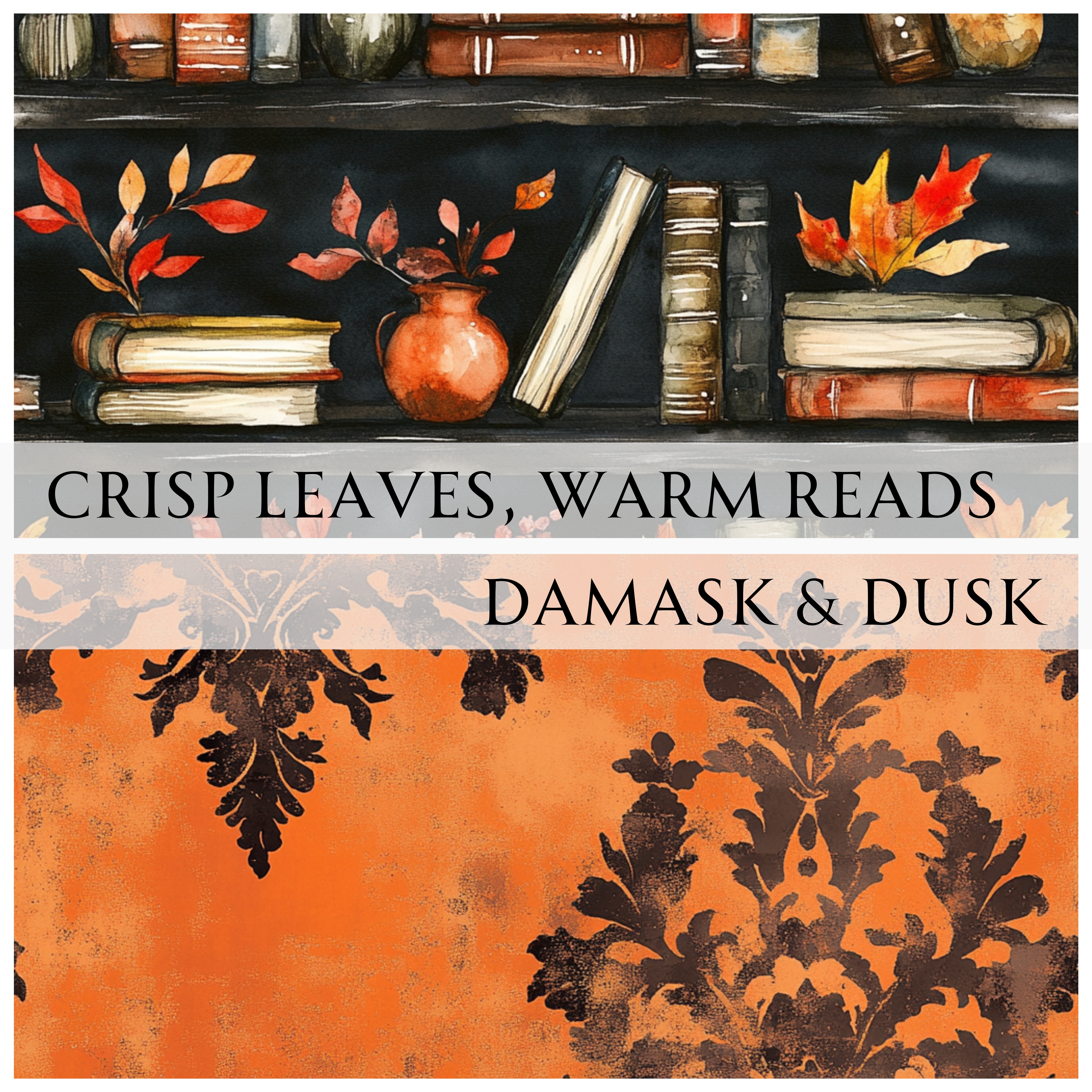 AUTUMN ACADEMIA Seamless Digital Papers