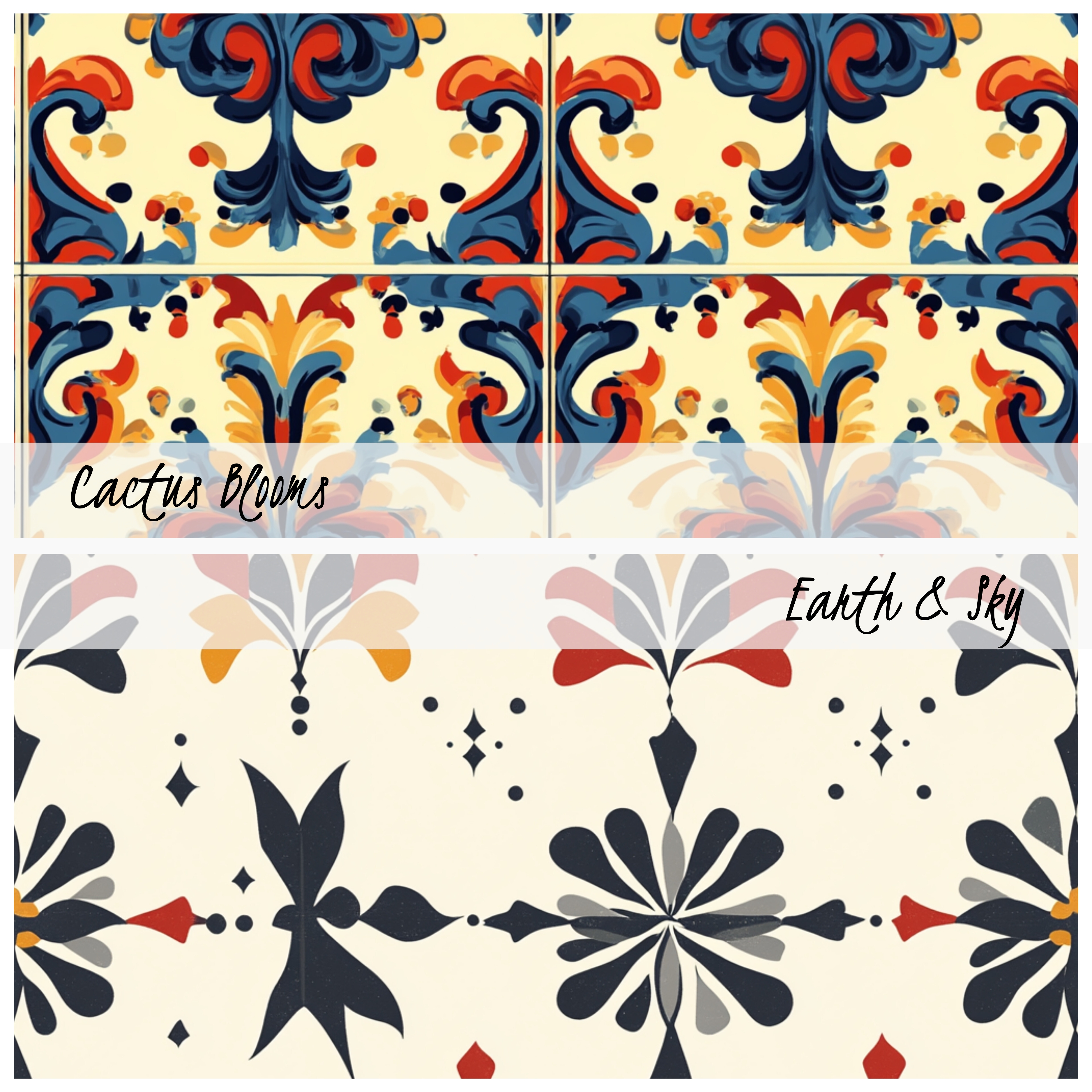 ROOTS & BLOOMS Seamless Digital Papers