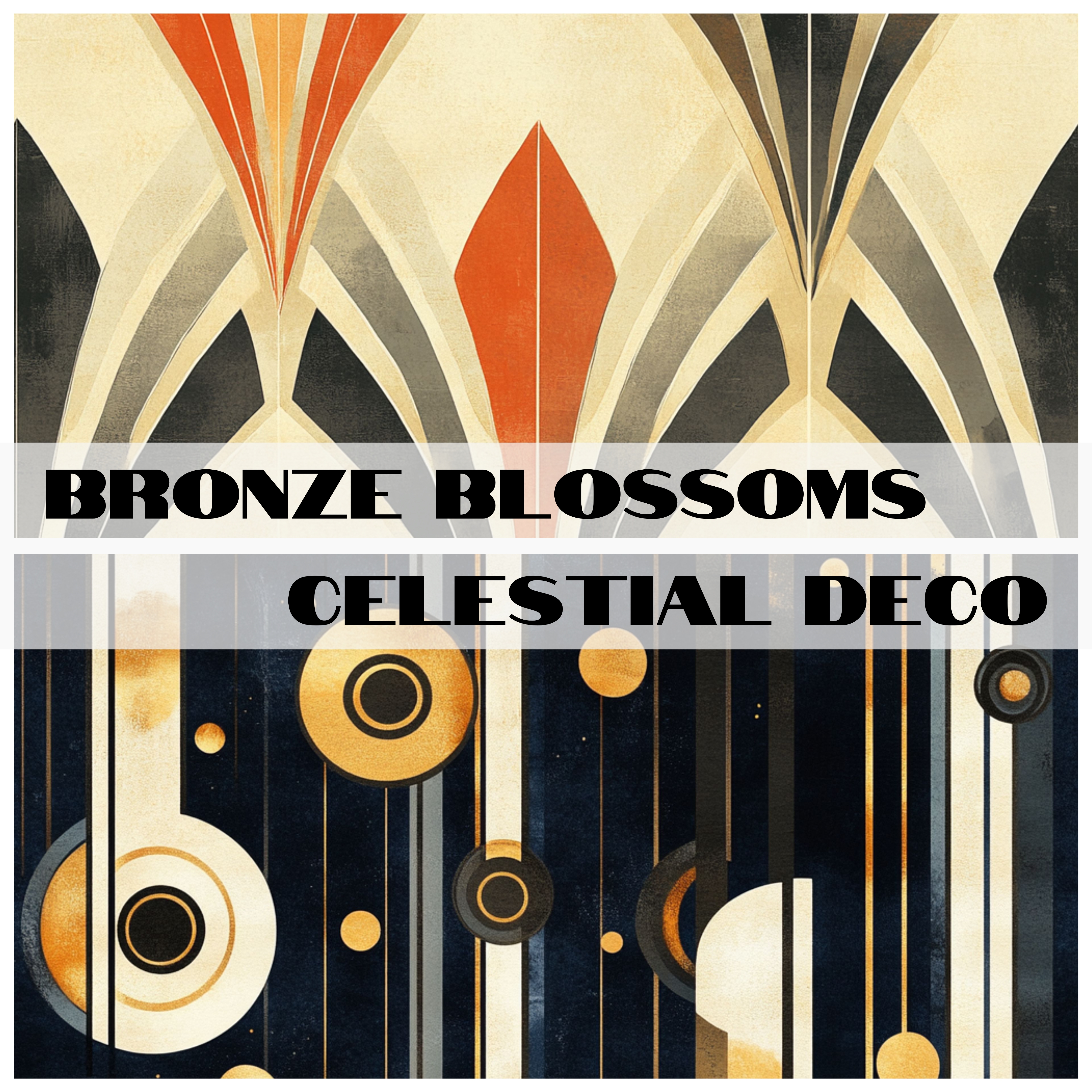 ELEMENTAL ART DECO Seamless Digital Papers