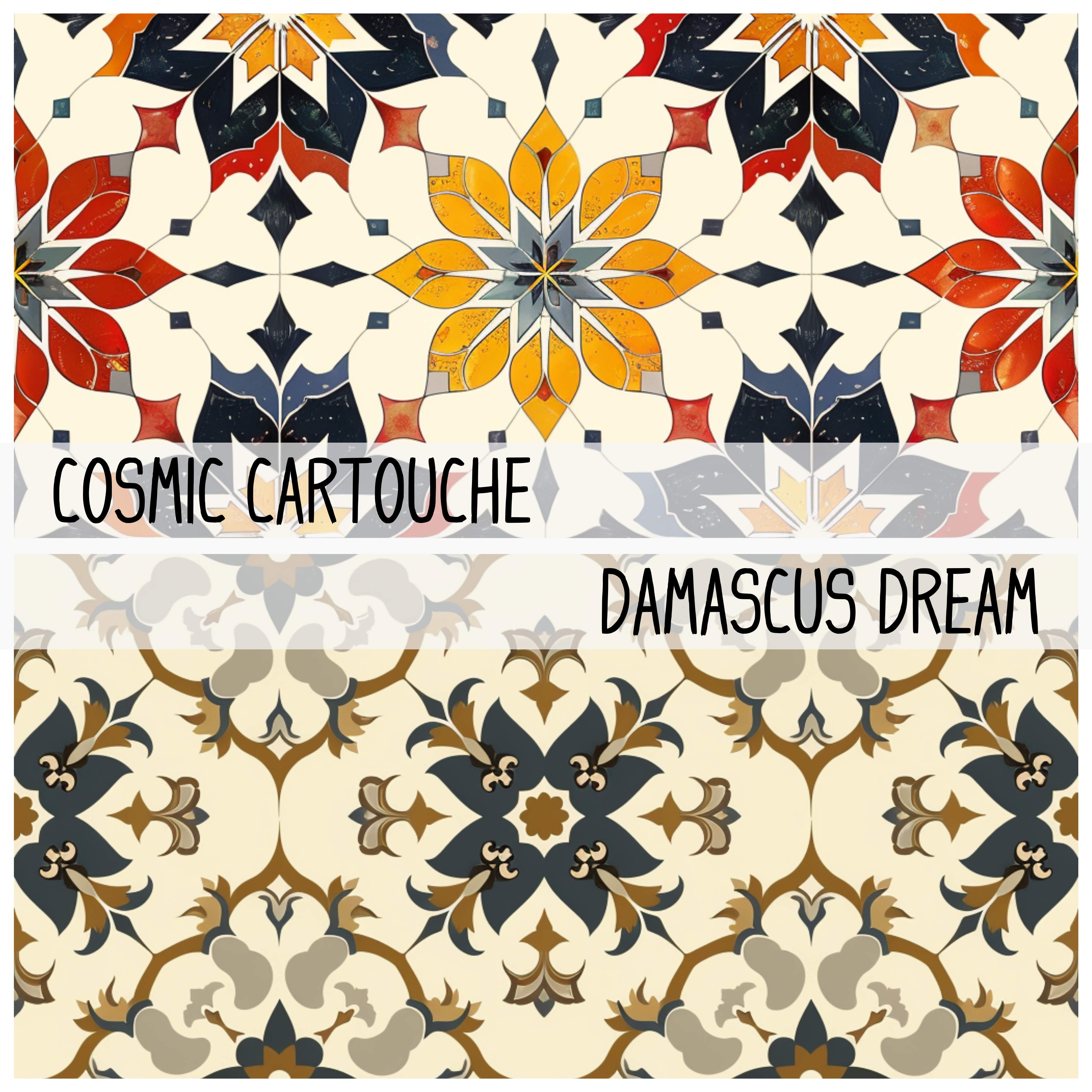 ISLAMIC GEOMETRICS Seamless Digital Papers