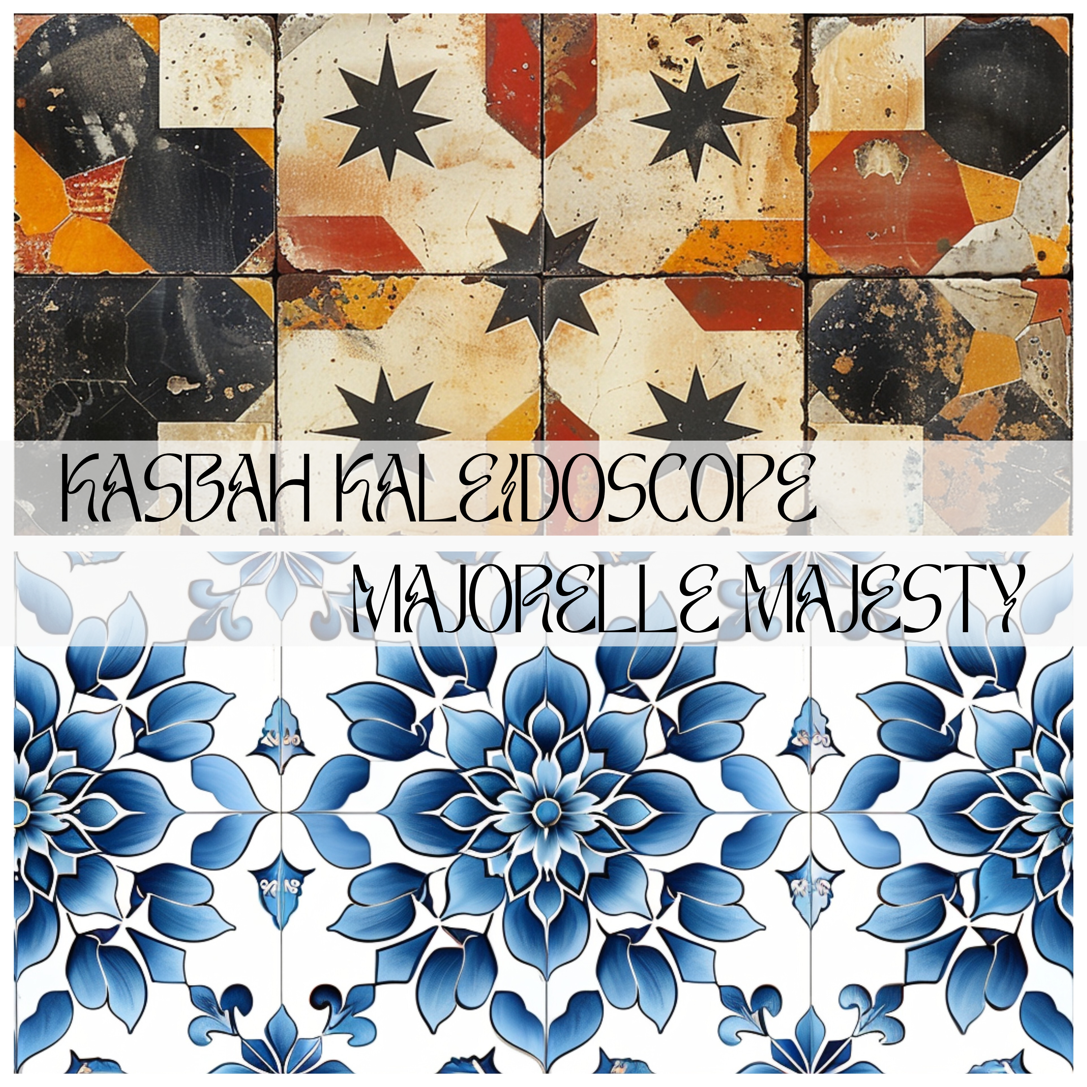 MOROCCAN MOSAIC Seamless Digital Papers