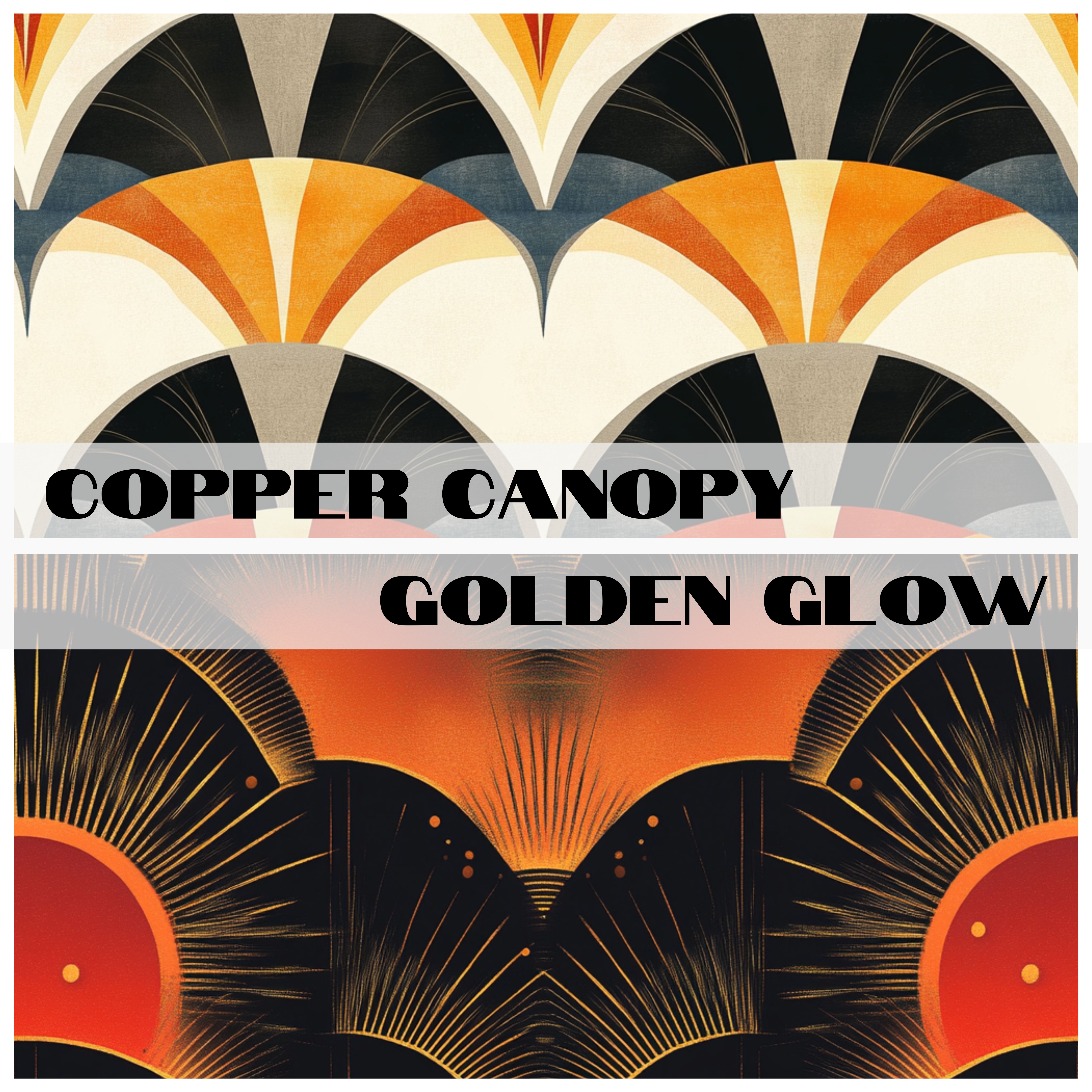 ELEMENTAL ART DECO Seamless Digital Papers