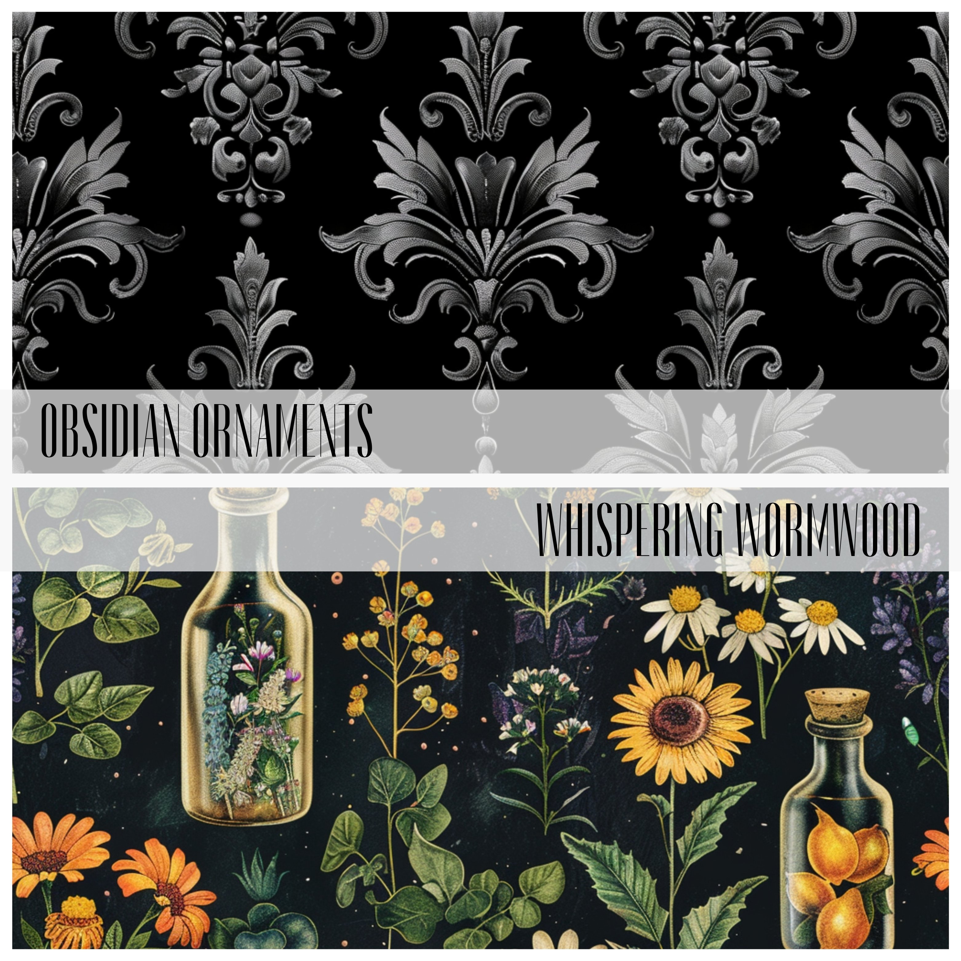 DARK ACADEMIA Seamless Digital Paper Bundle