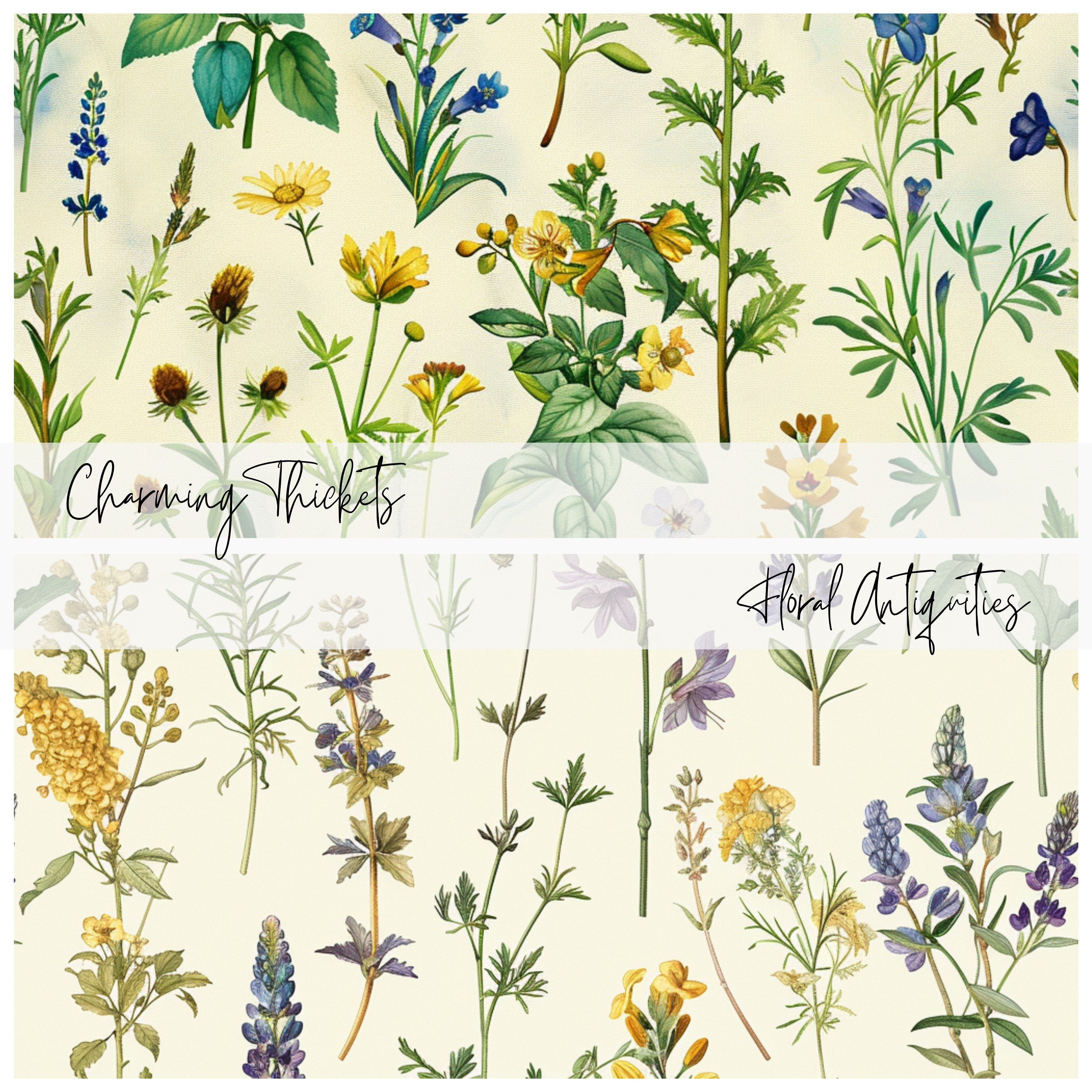 WHIMSY IN THE WILD Seamless Digital Papers