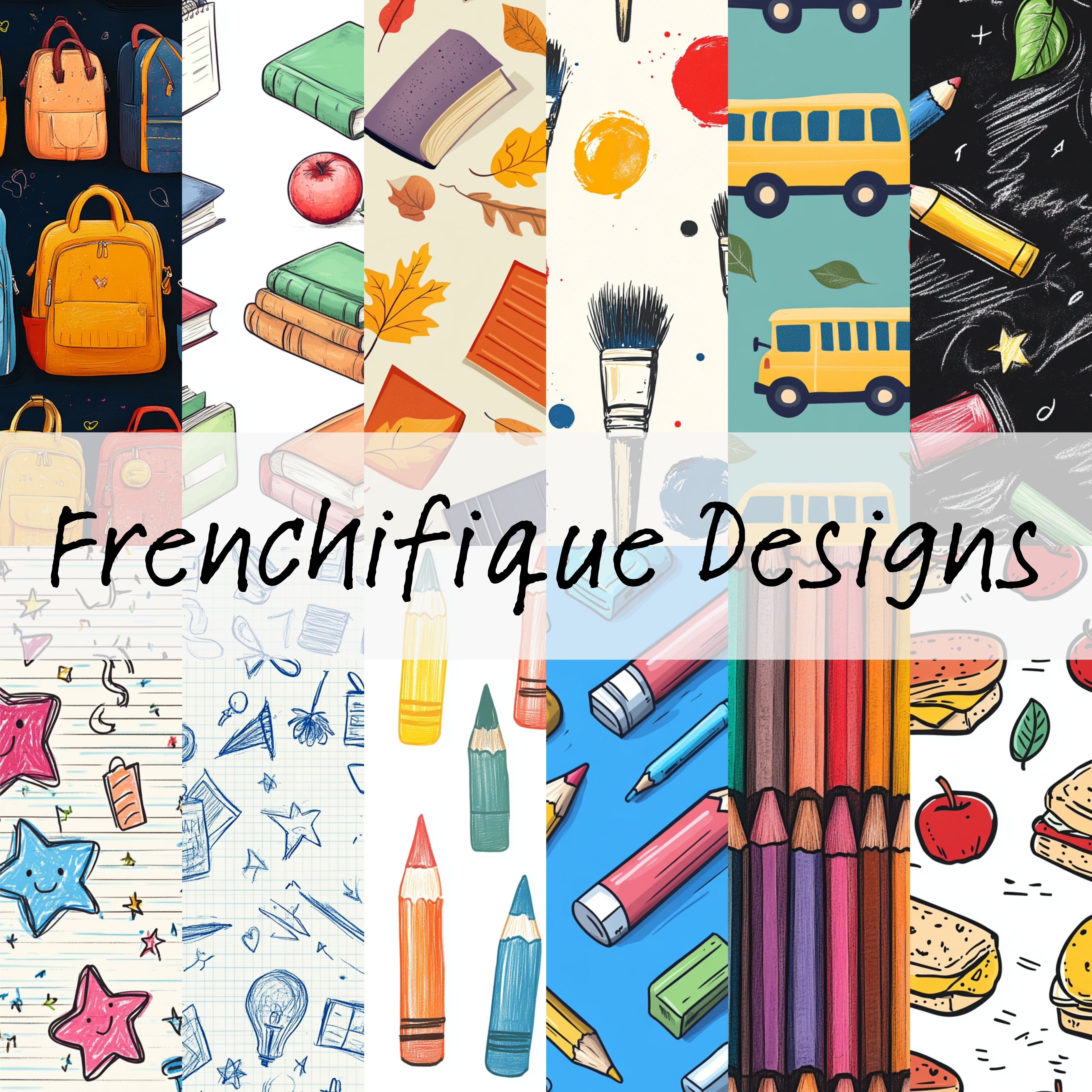 CLASSROOM CREATIONS Seamless Digital Paper Bundle