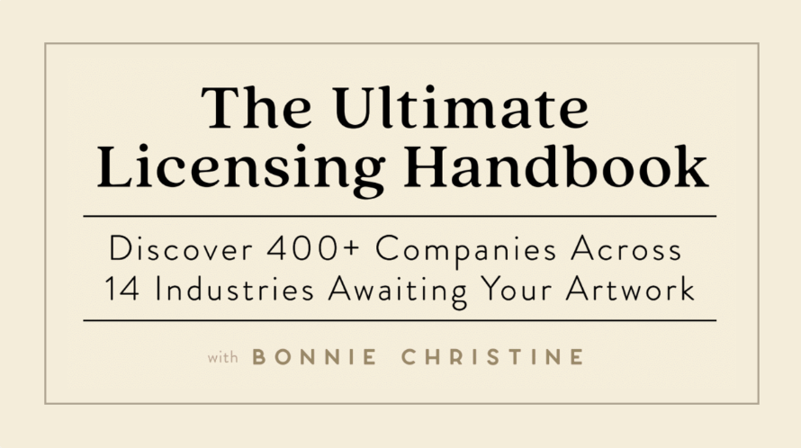 The Ultimate Licensing Handbook with Bonnie Christine
