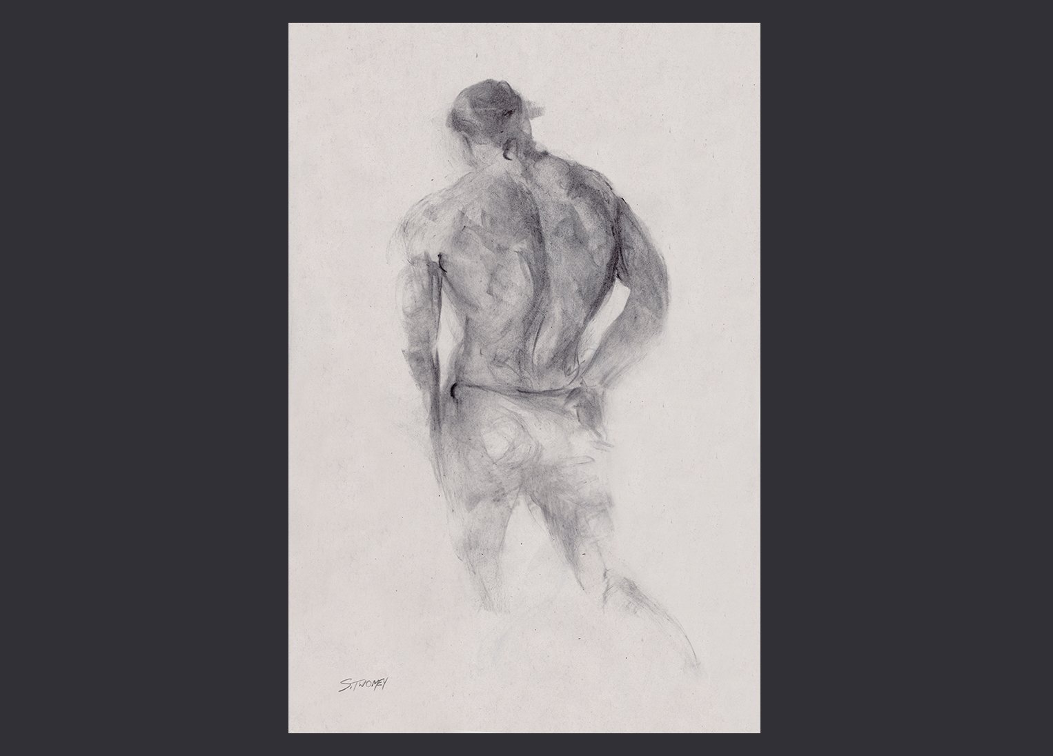 Figure in Charcoal