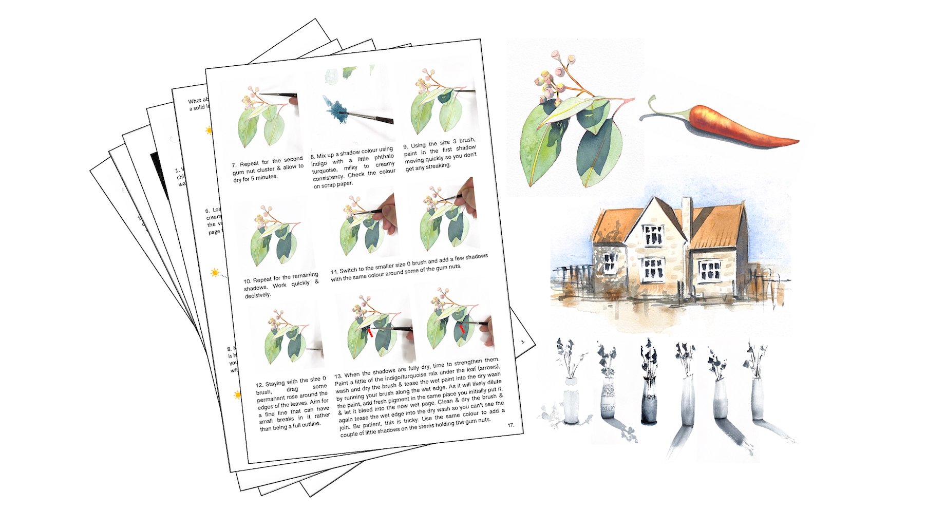 Unlock the Power of Shadows with Watercolour