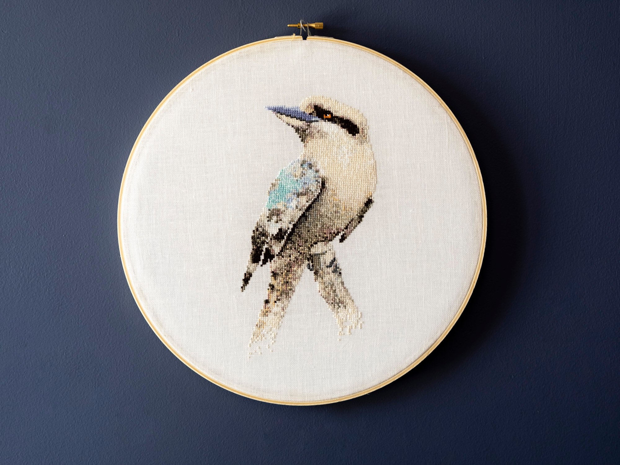 'The Lookout' - Kookaburra Cross Stitch Design