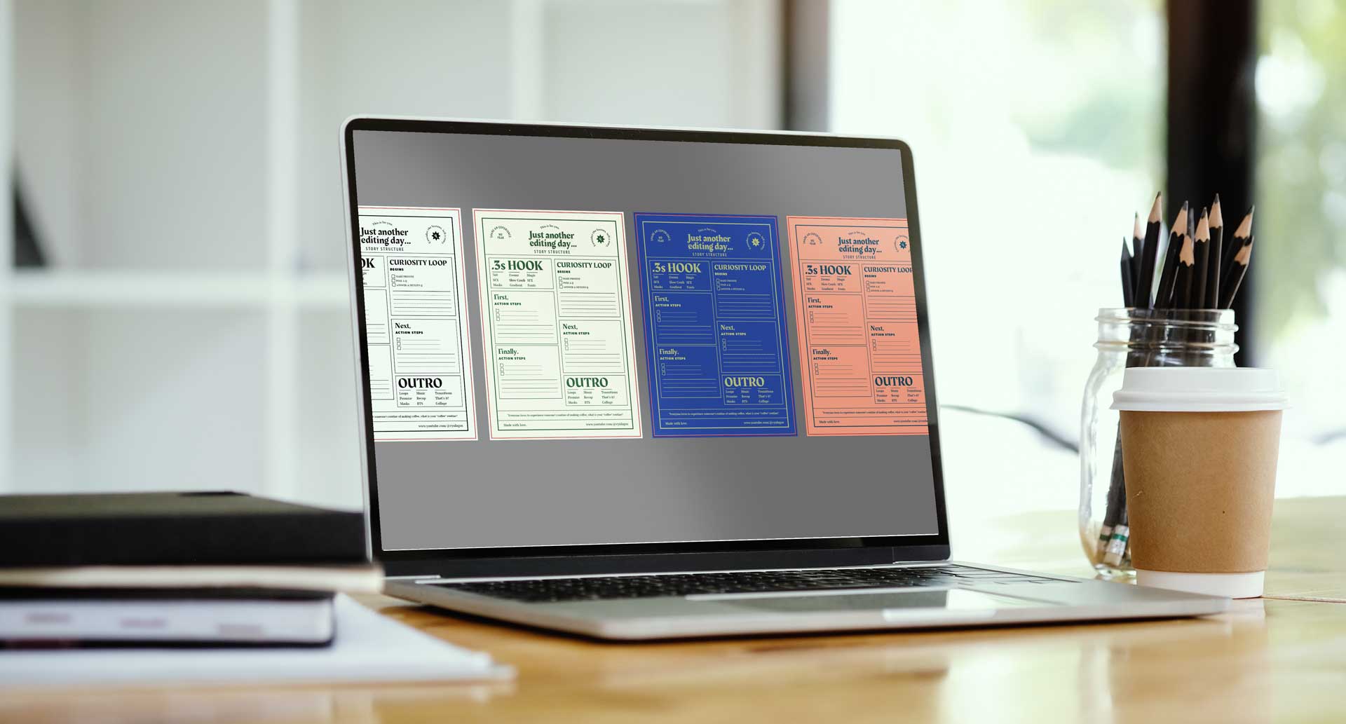 Printable Social Media Storytelling Worsheet.