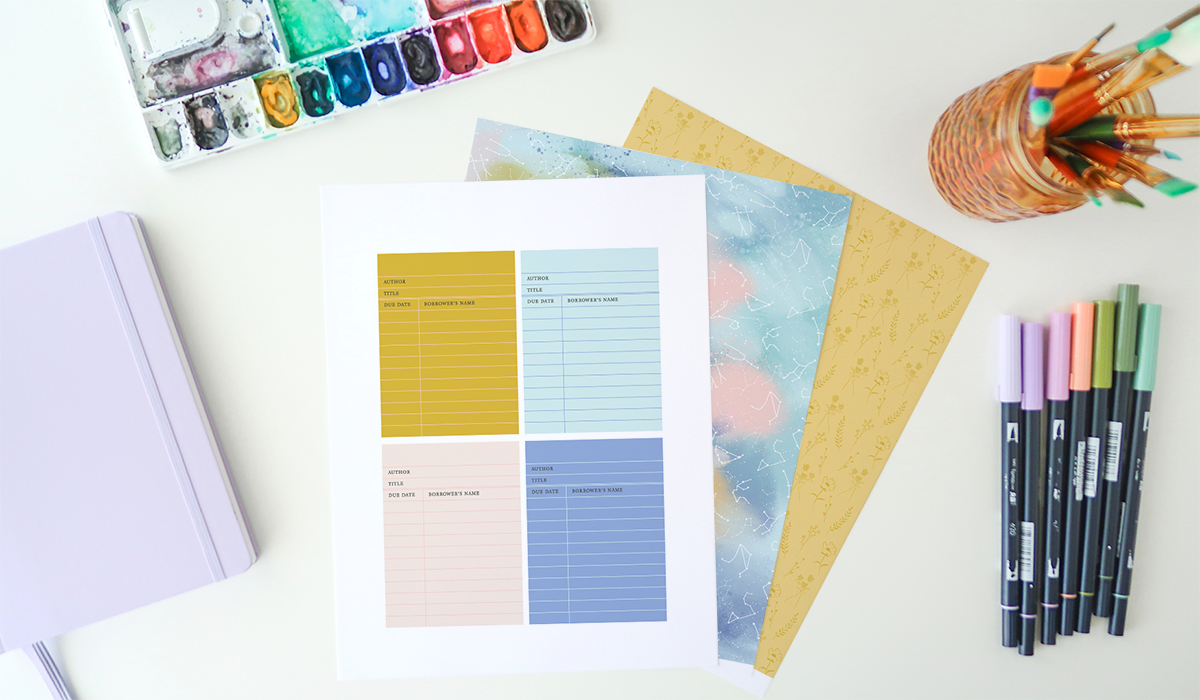 Printable Art Journaling, Collage & Paper Craft Kit - Starstruck
