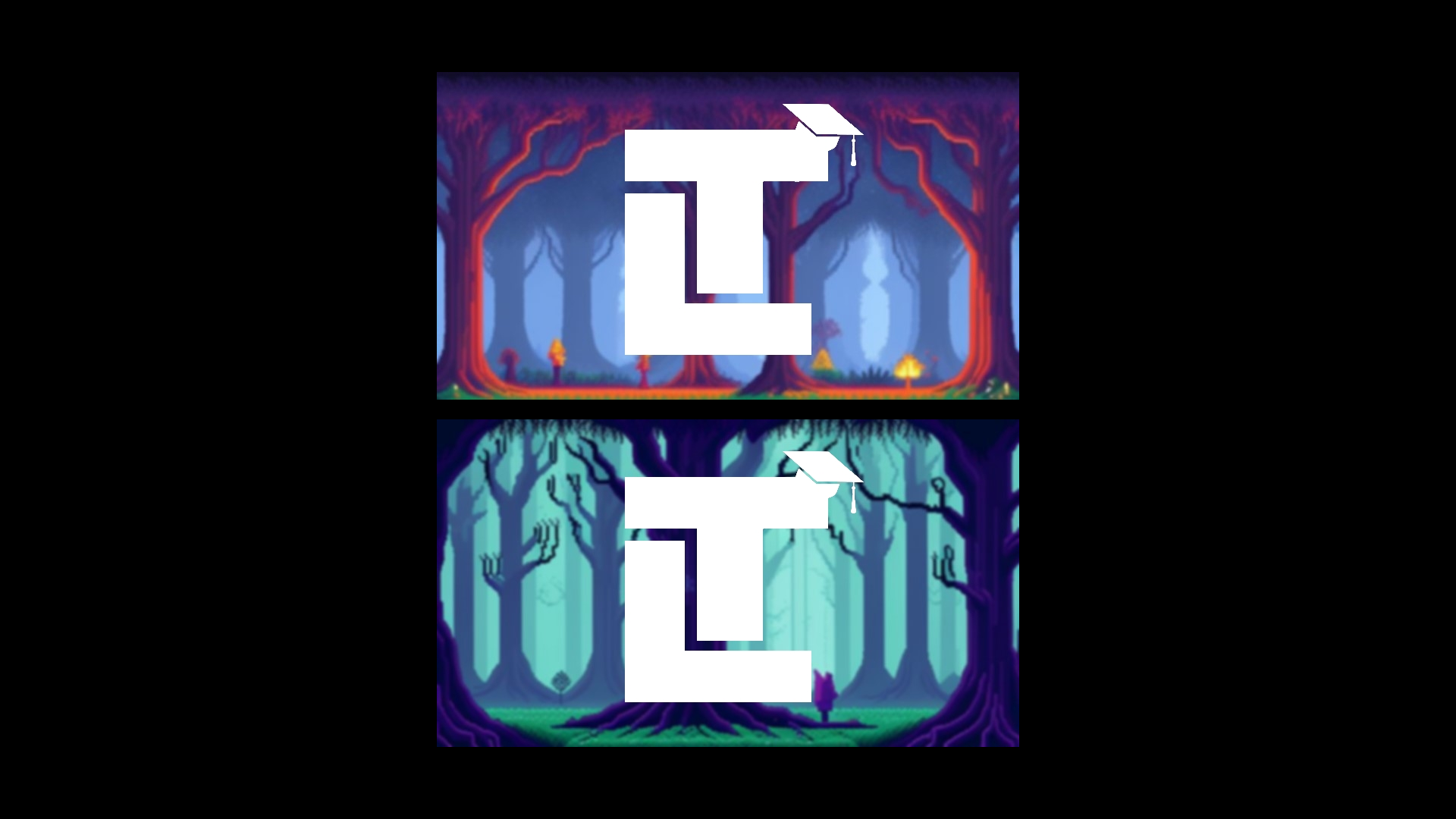Pixel Backgrounds - Magic Forests