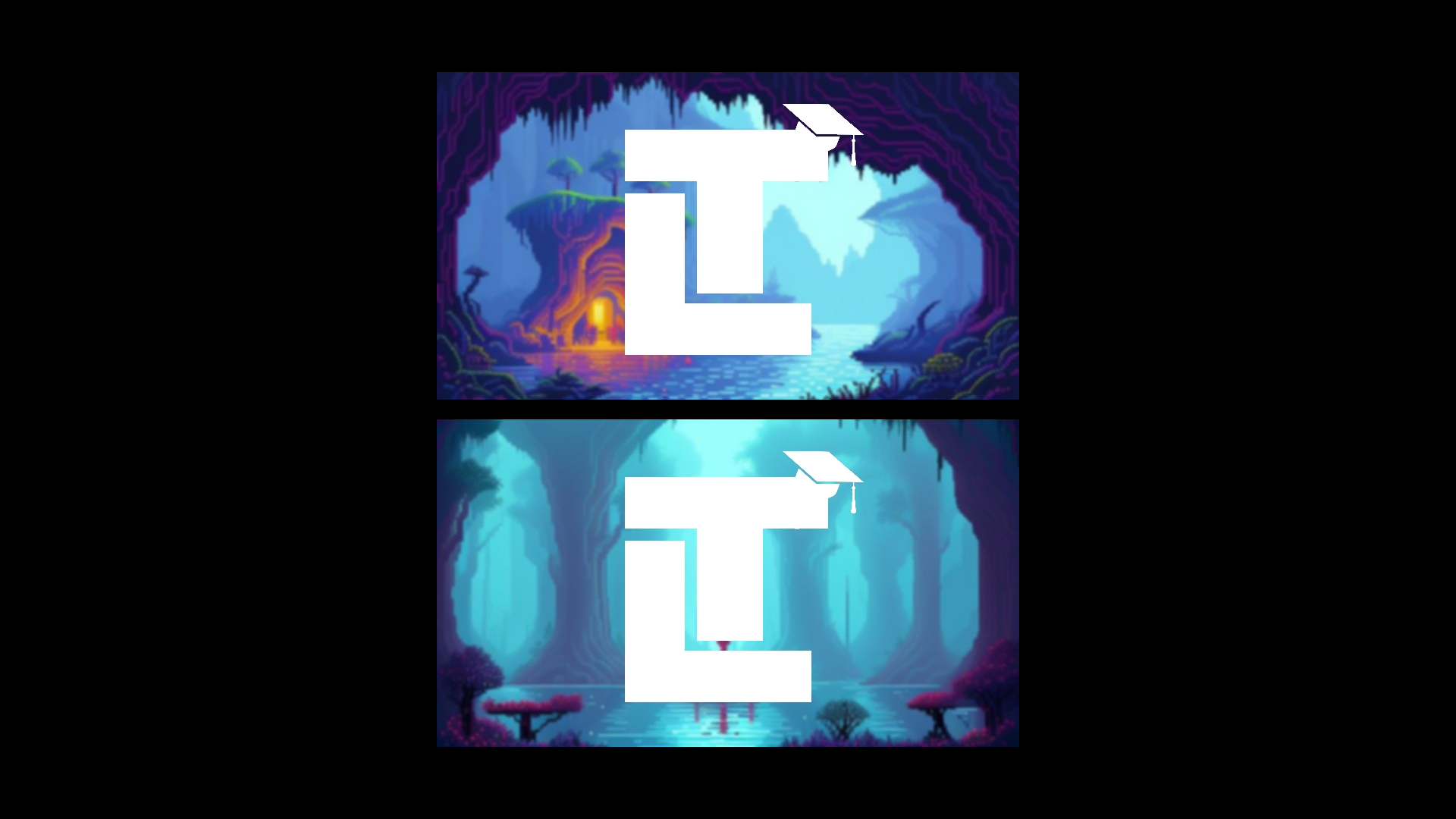 Pixel Backgrounds - Underground Caverns