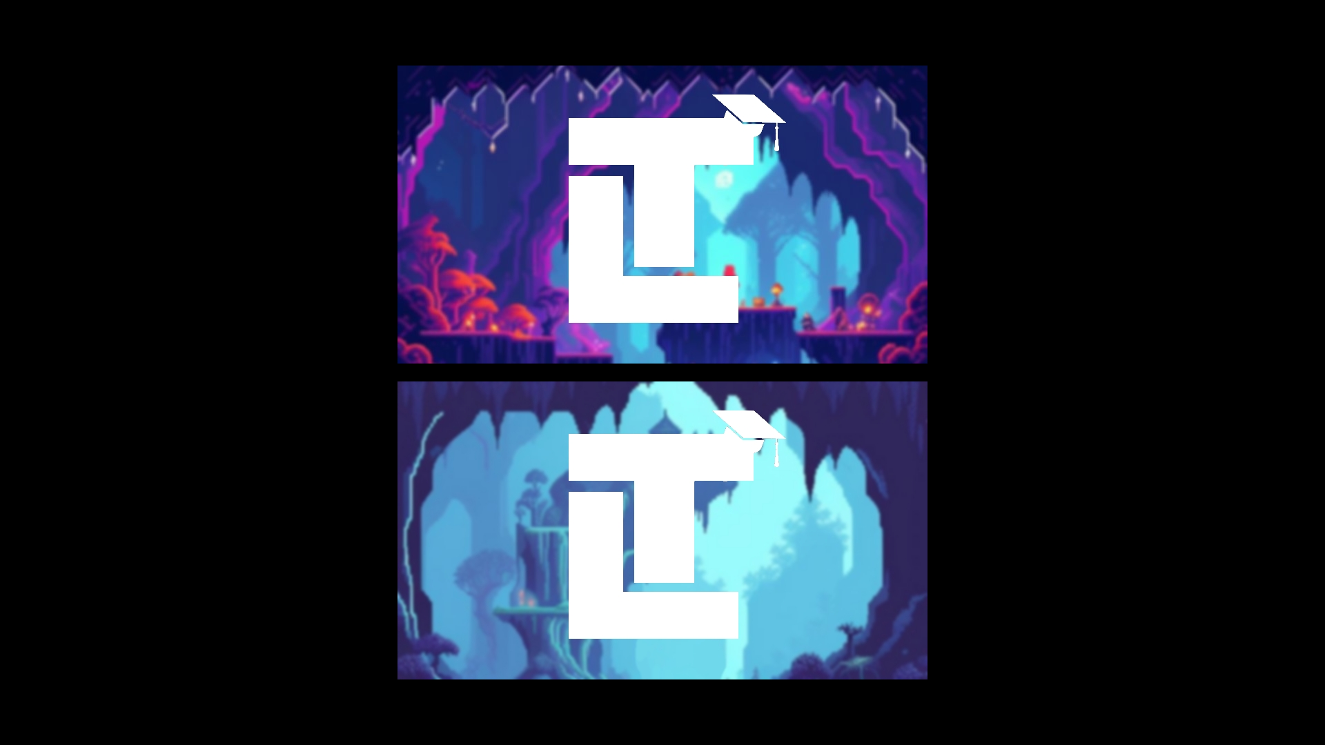 Pixel Backgrounds - Underground Caverns