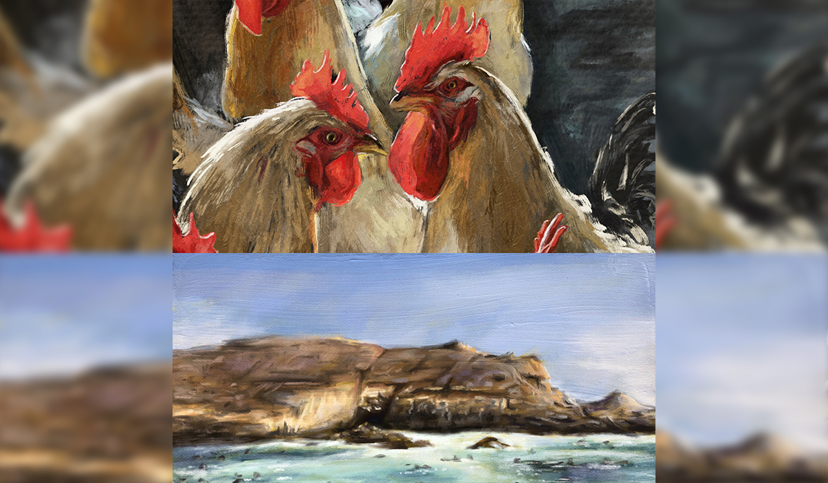 Oil Painting Set! 50+ Procreate Brushes & Textured Images!