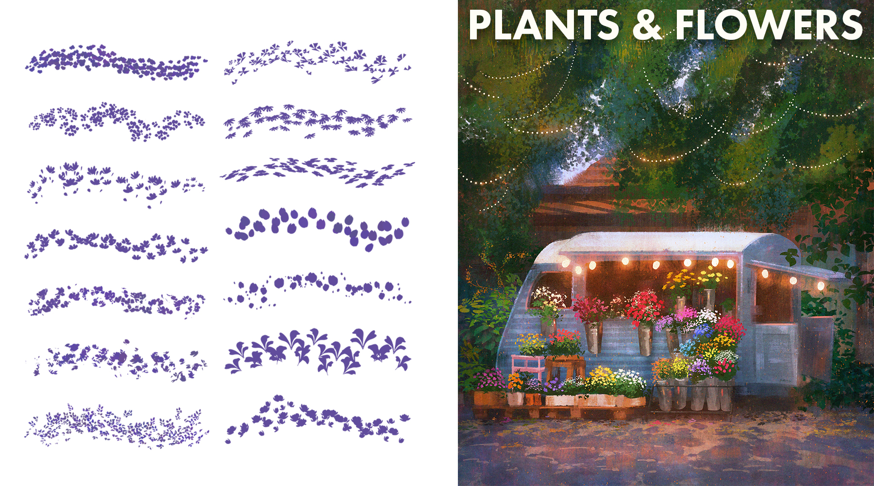 Quick Environment Brushes for Photoshop and Procreate