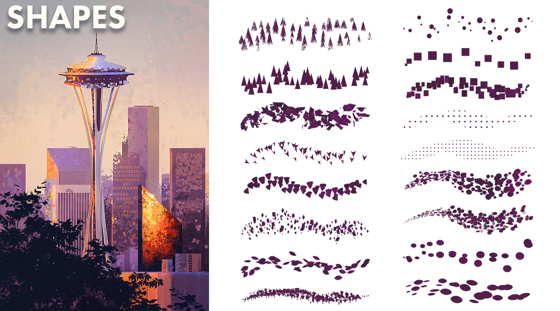 Quick Environment Brushes for Photoshop and Procreate