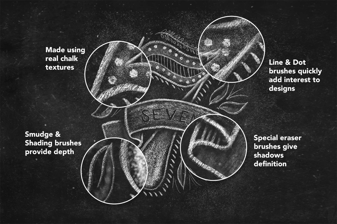ChalkDust Brushes for Procreate