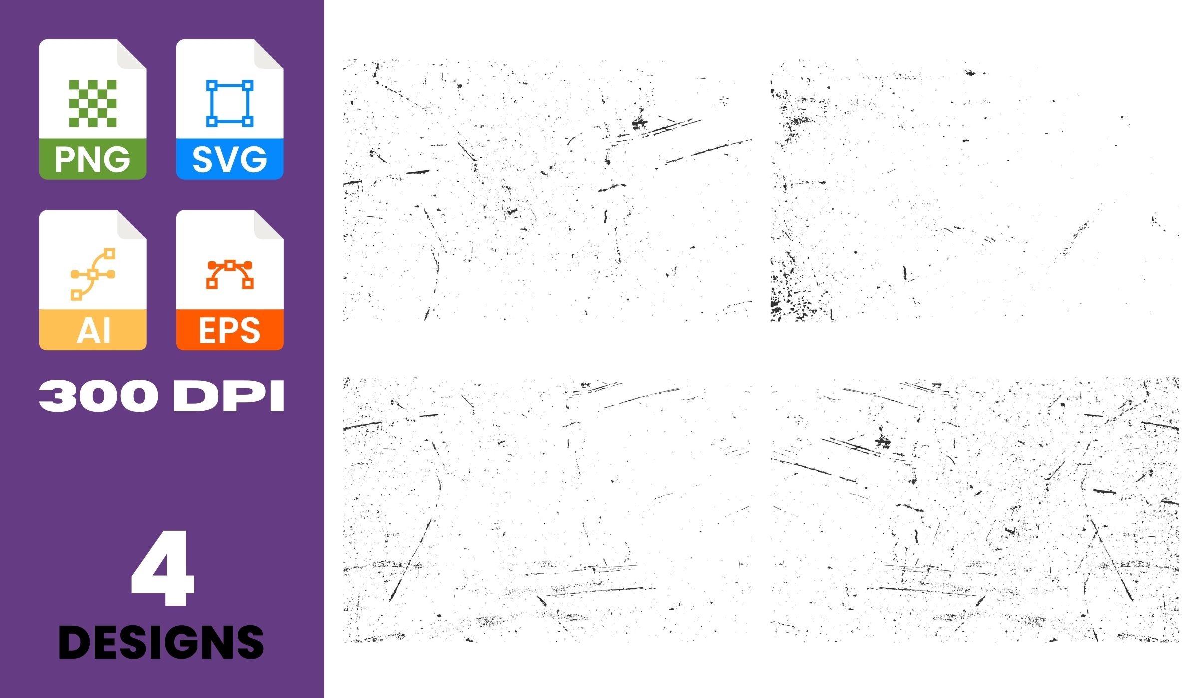 Grunge texture, grain texture clipart
