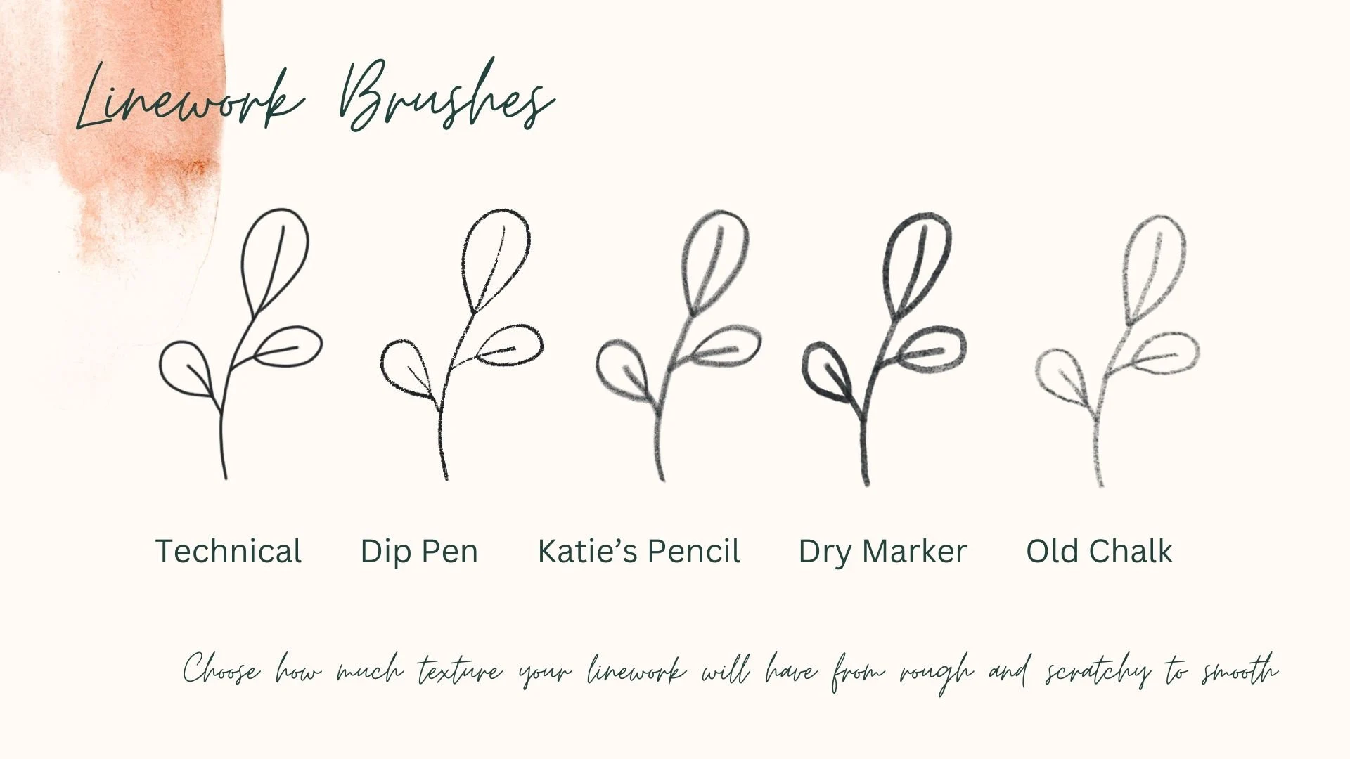 The Sketcher's Toolkit Procreate Brush Set