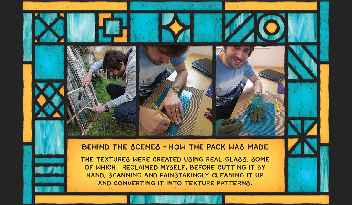 Stained Glass Creator - Photoshop/Illustrator