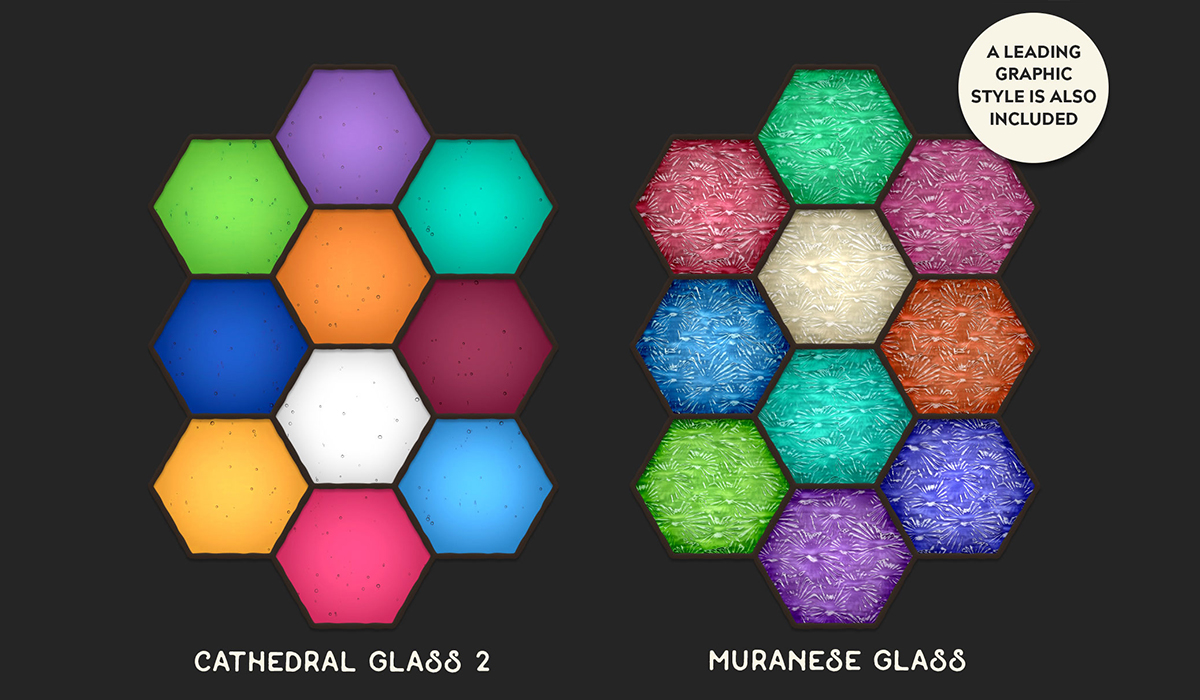 Stained Glass Creator - Photoshop/Illustrator