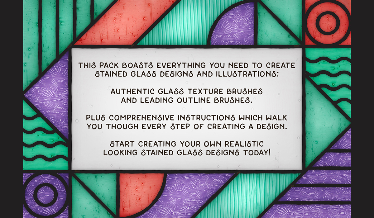Stained Glass Creator - Procreate