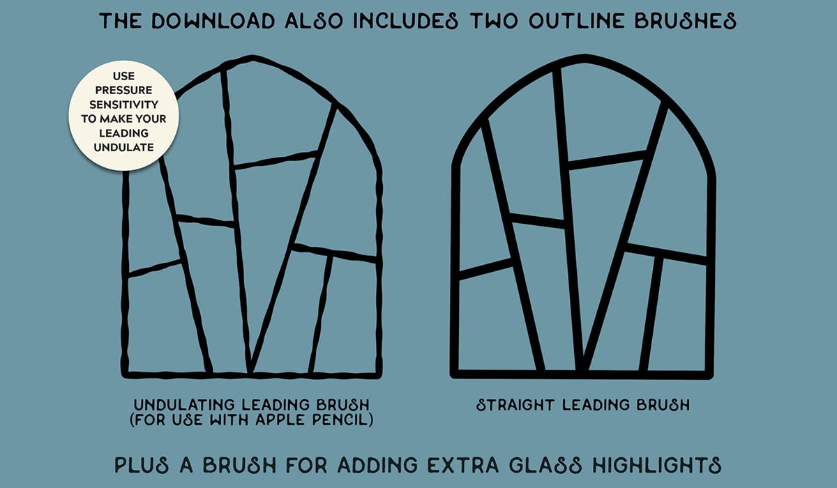 Stained Glass Creator - Procreate