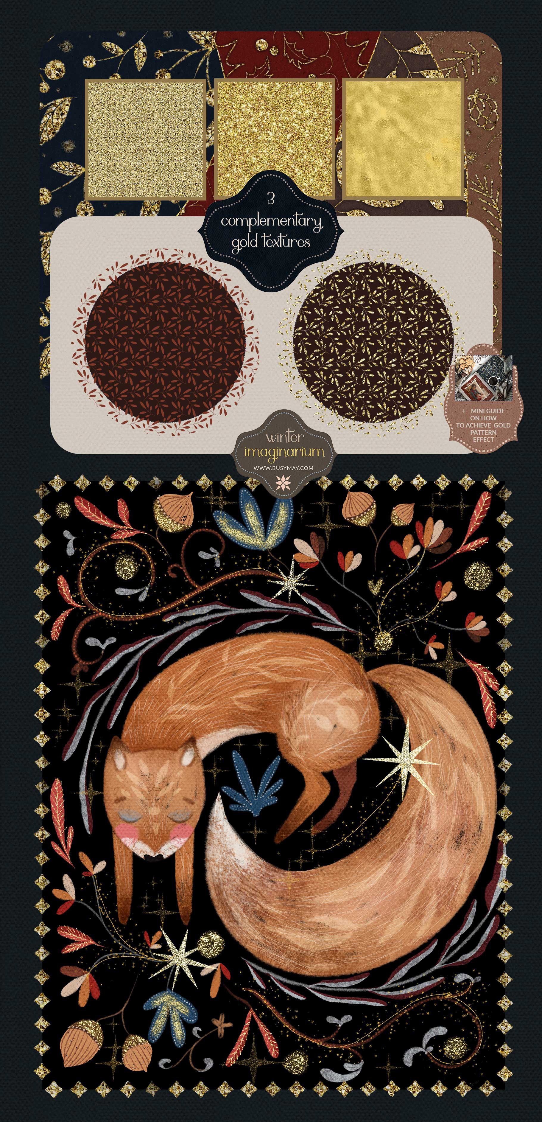 Winter Imaginarium: Big Set for Procreate Artists