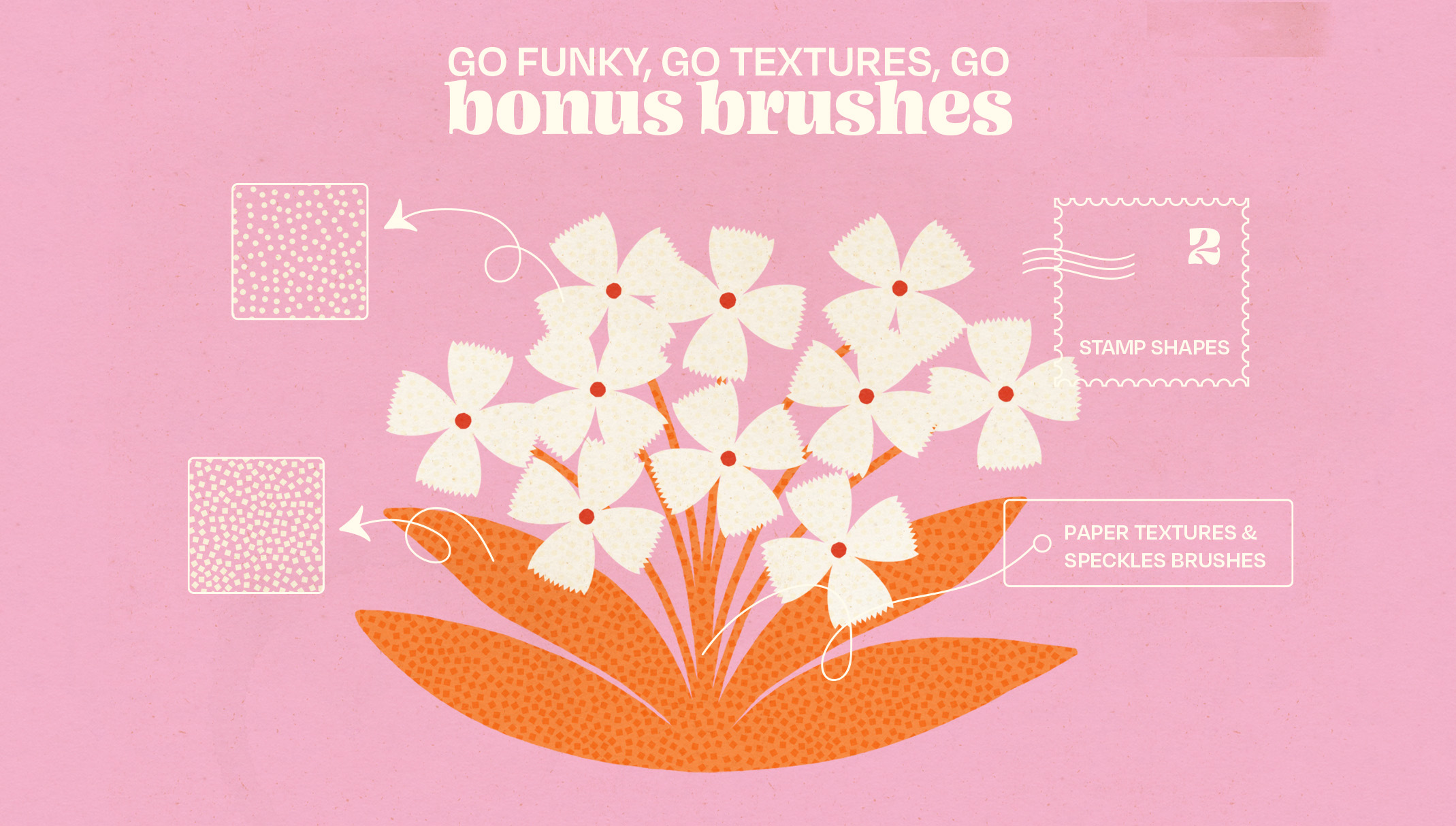 Procreate Stamp Set: Flowers