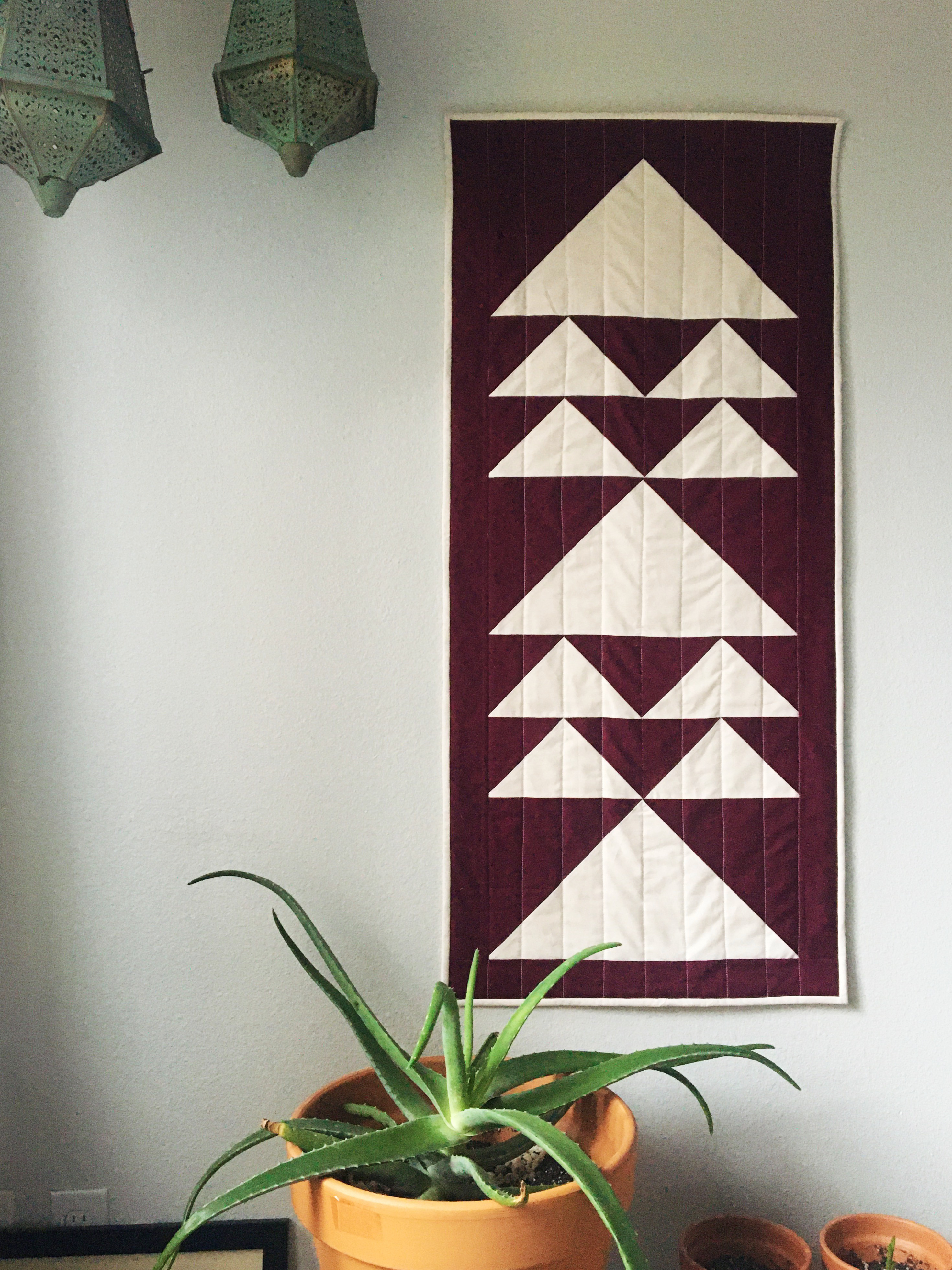 Wild Geese Wall Quilt