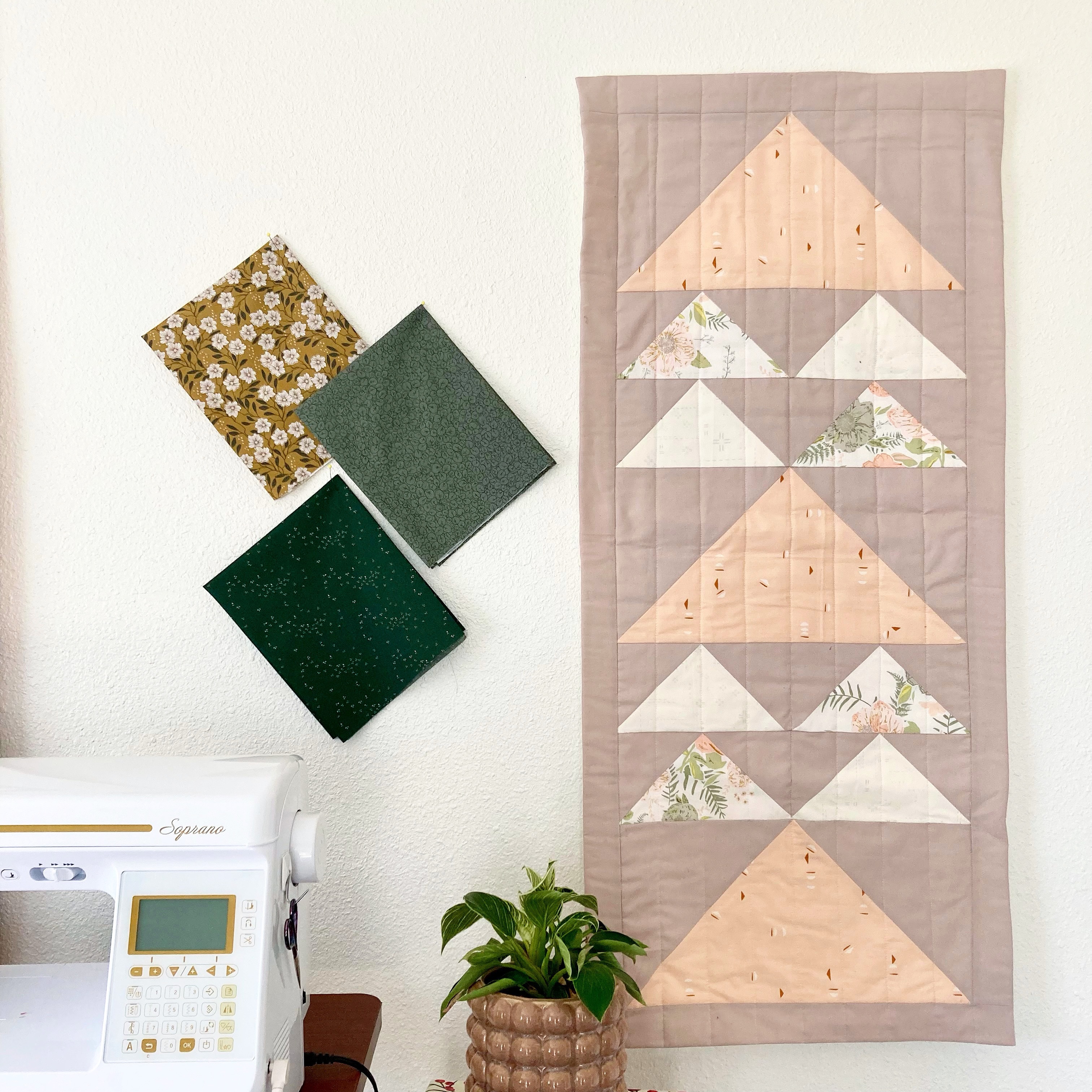 Wild Geese Wall Quilt