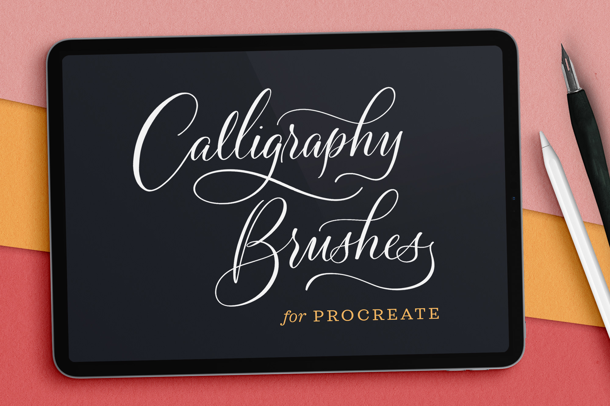 Calligraphy Nibs Procreate Brush Pack Buy Creative Tools
