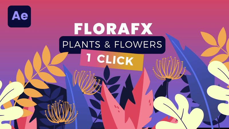 Auto-Looping Plant & Flower Animations in After Effects