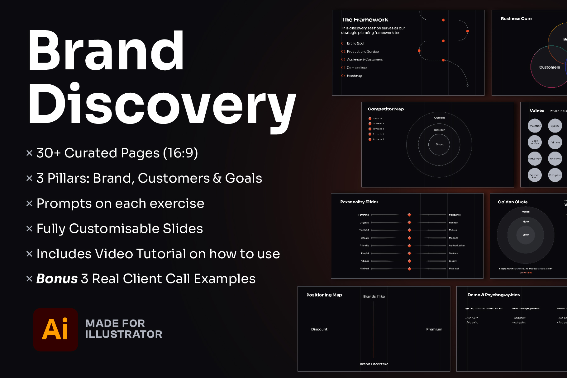 Brand Strategy Deck | Buy Templates | Skillshare