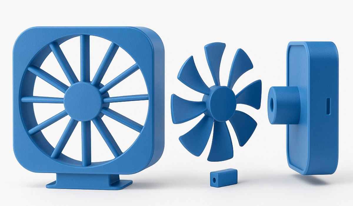 Box Fan High-Pressure Mod – 3D Printable model | Buy Templates | Skillshare