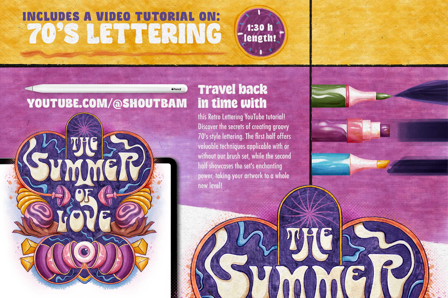 Marker Madness – Procreate Brush Set