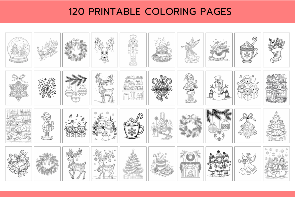 Christmas Coloring Pages for Creative Projects