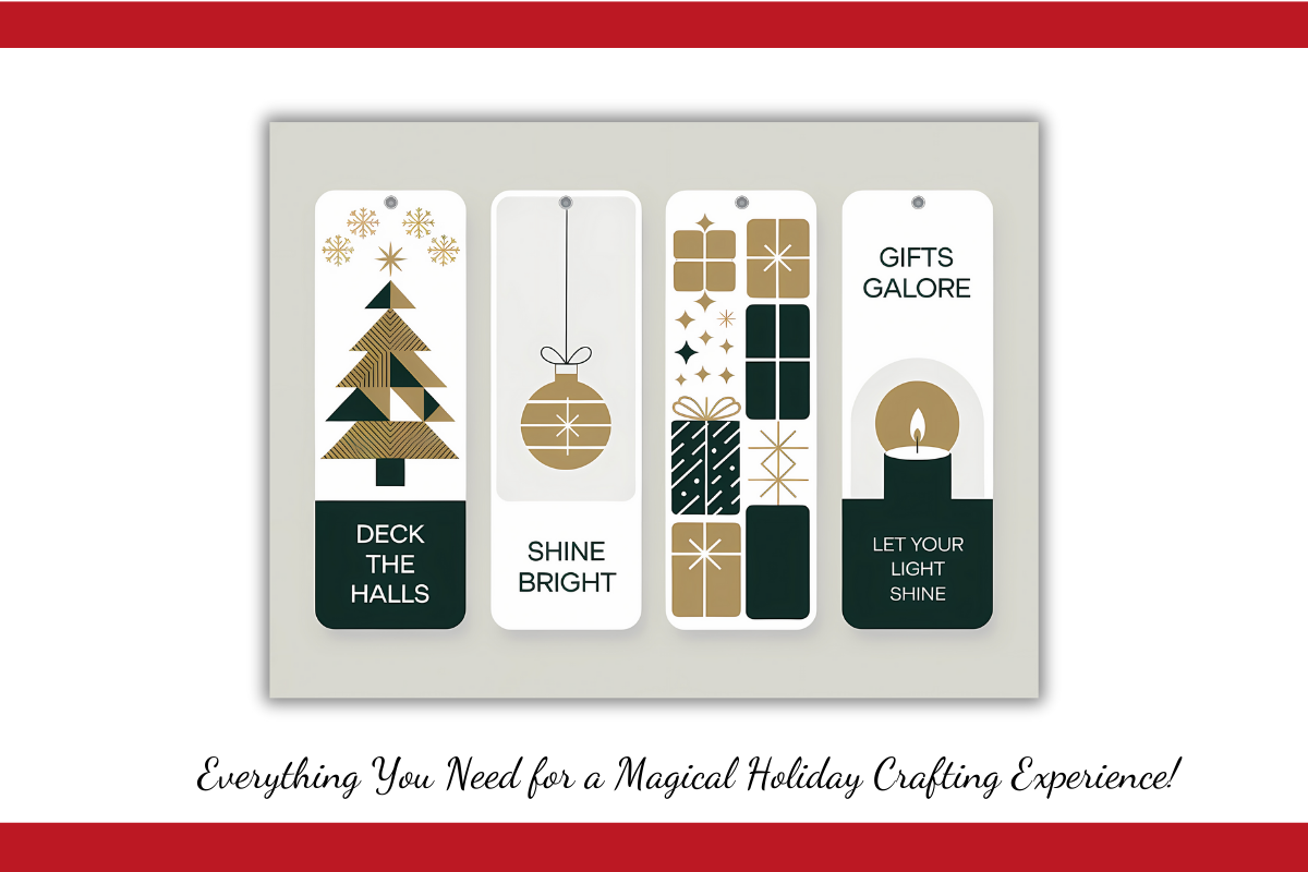 Christmas Bookmarks Printable Template